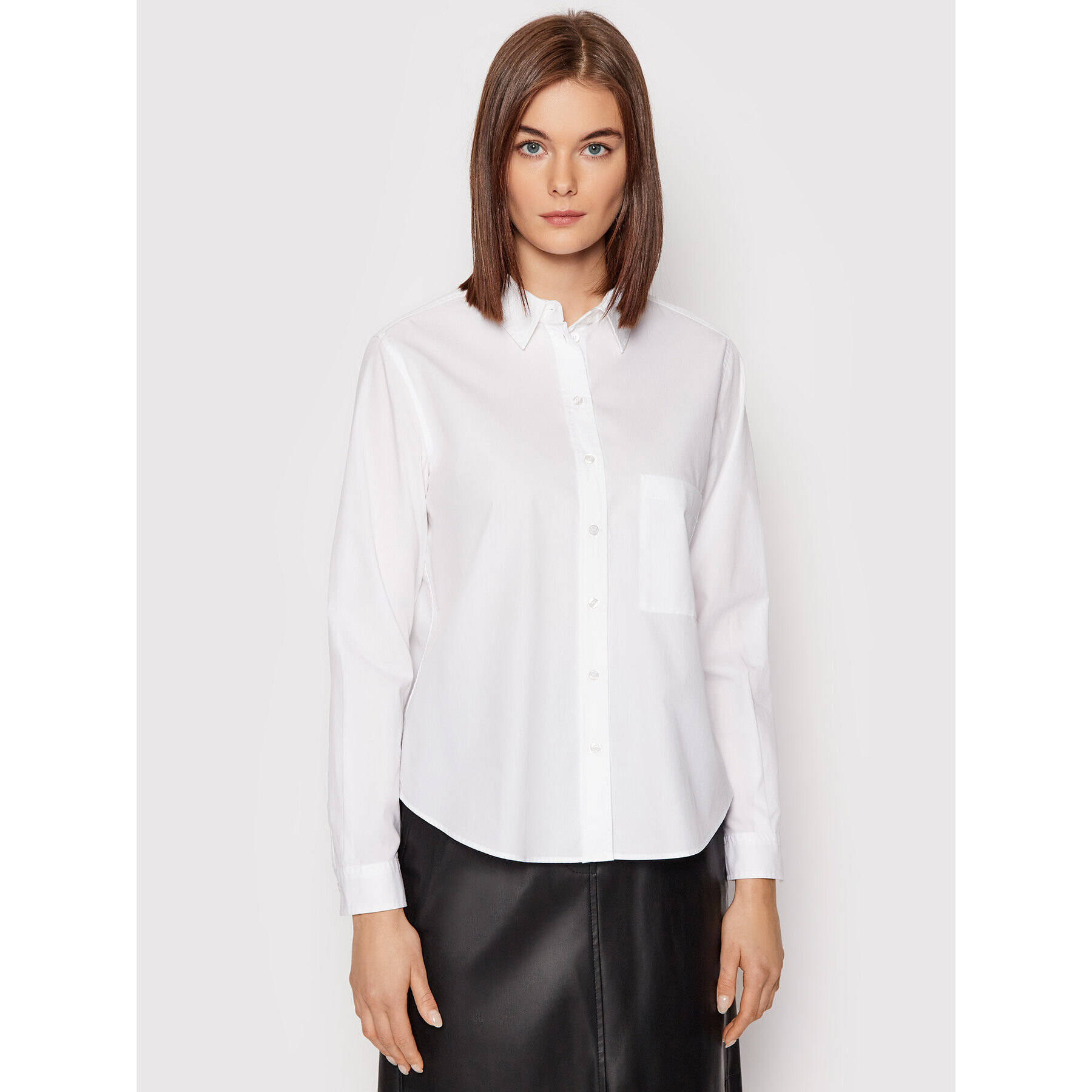 Boss Риза C_Bemanew_1 50463972 Бял Relaxed Fit - Pepit.bg