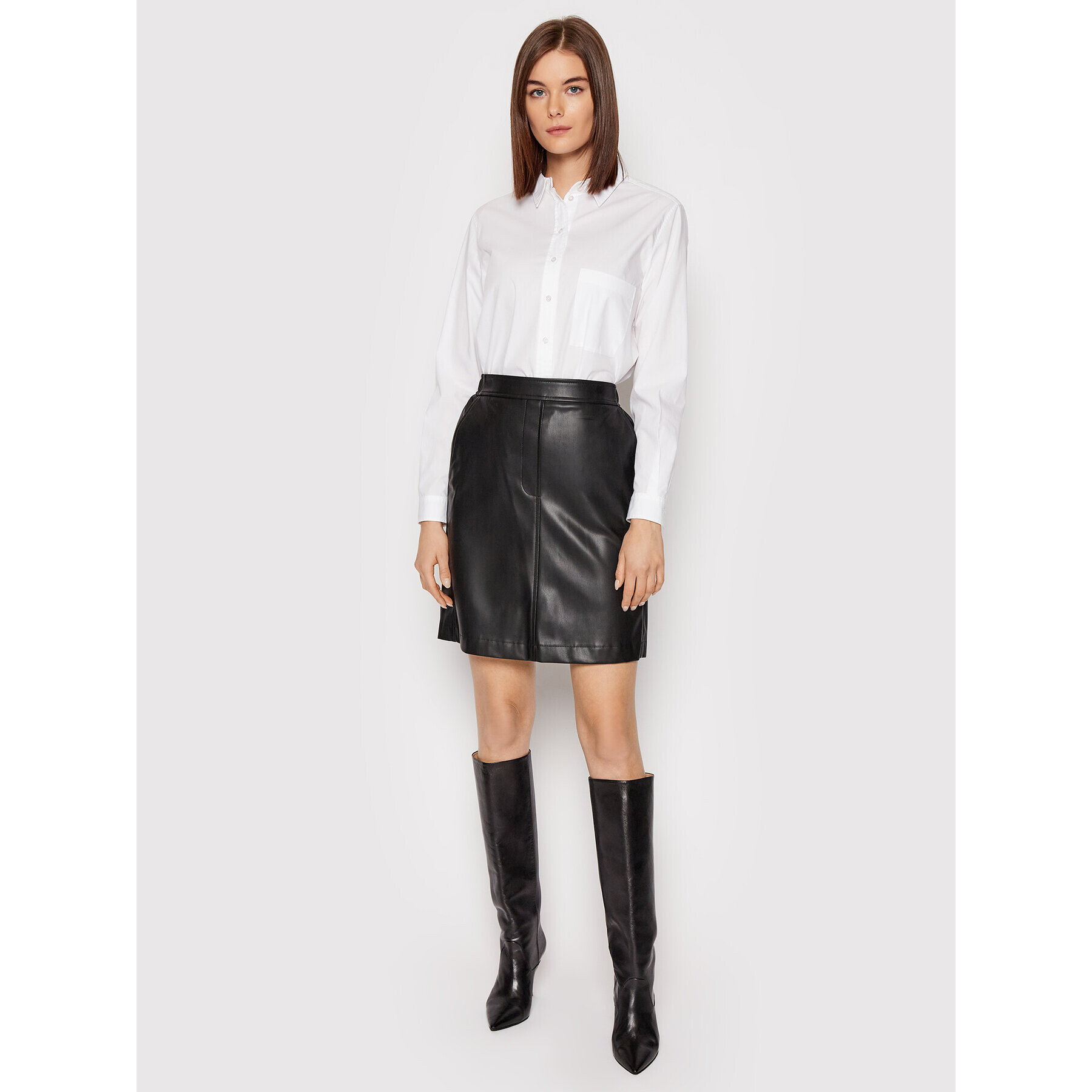 Boss Риза C_Bemanew_1 50463972 Бял Relaxed Fit - Pepit.bg