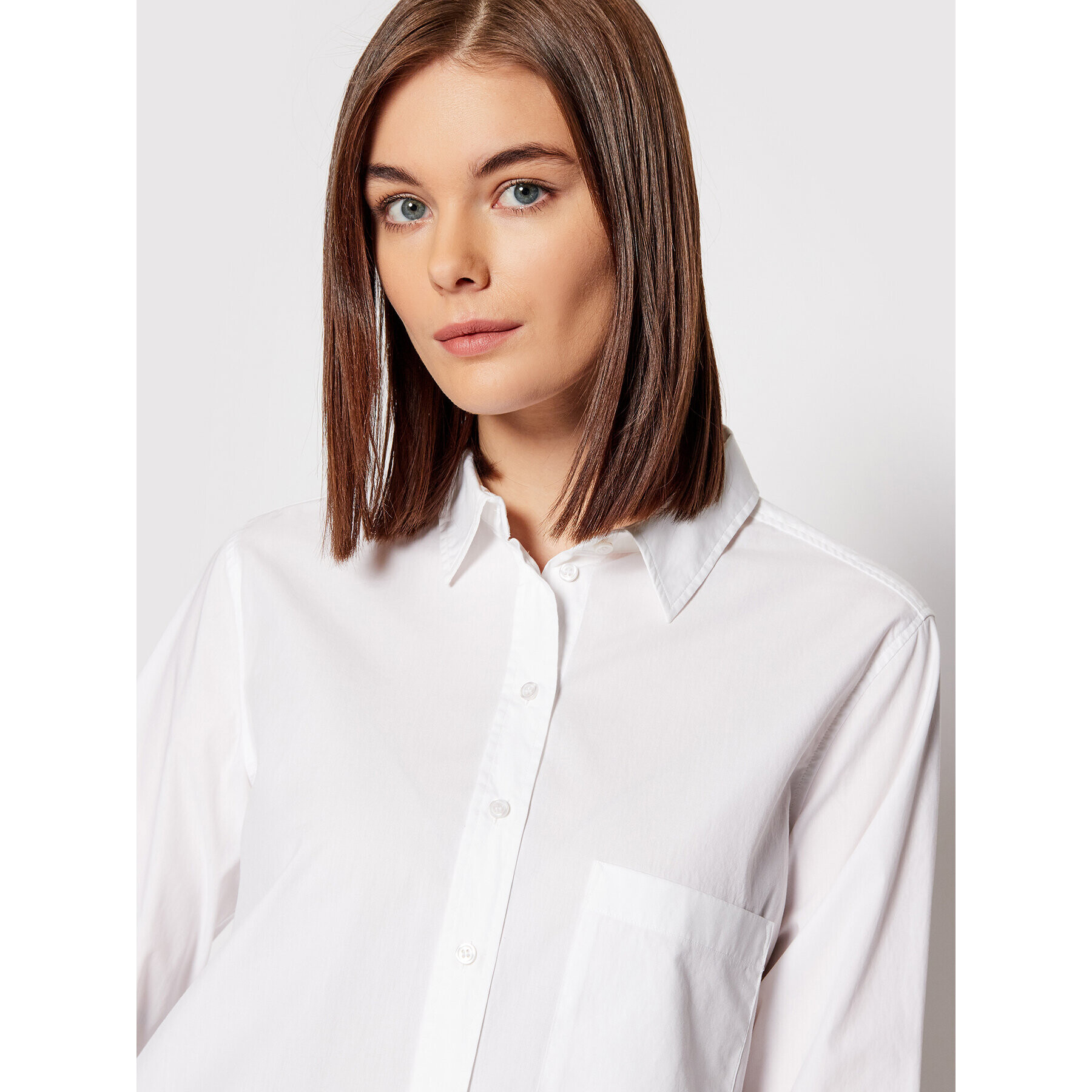 Boss Риза C_Bemanew_1 50463972 Бял Relaxed Fit - Pepit.bg