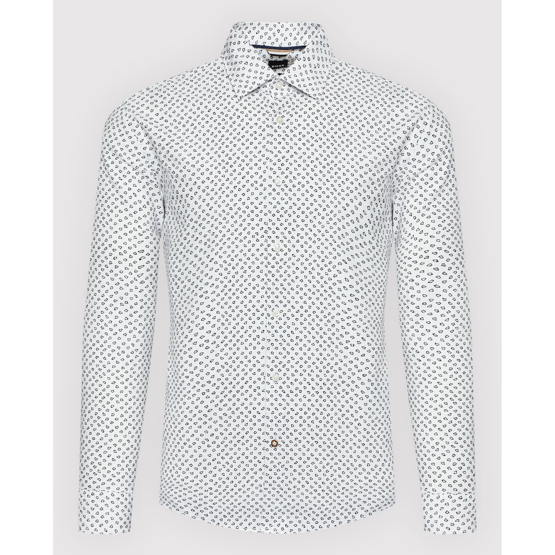 Boss Риза C-Hal 50474036 Бял Casual Fit - Pepit.bg