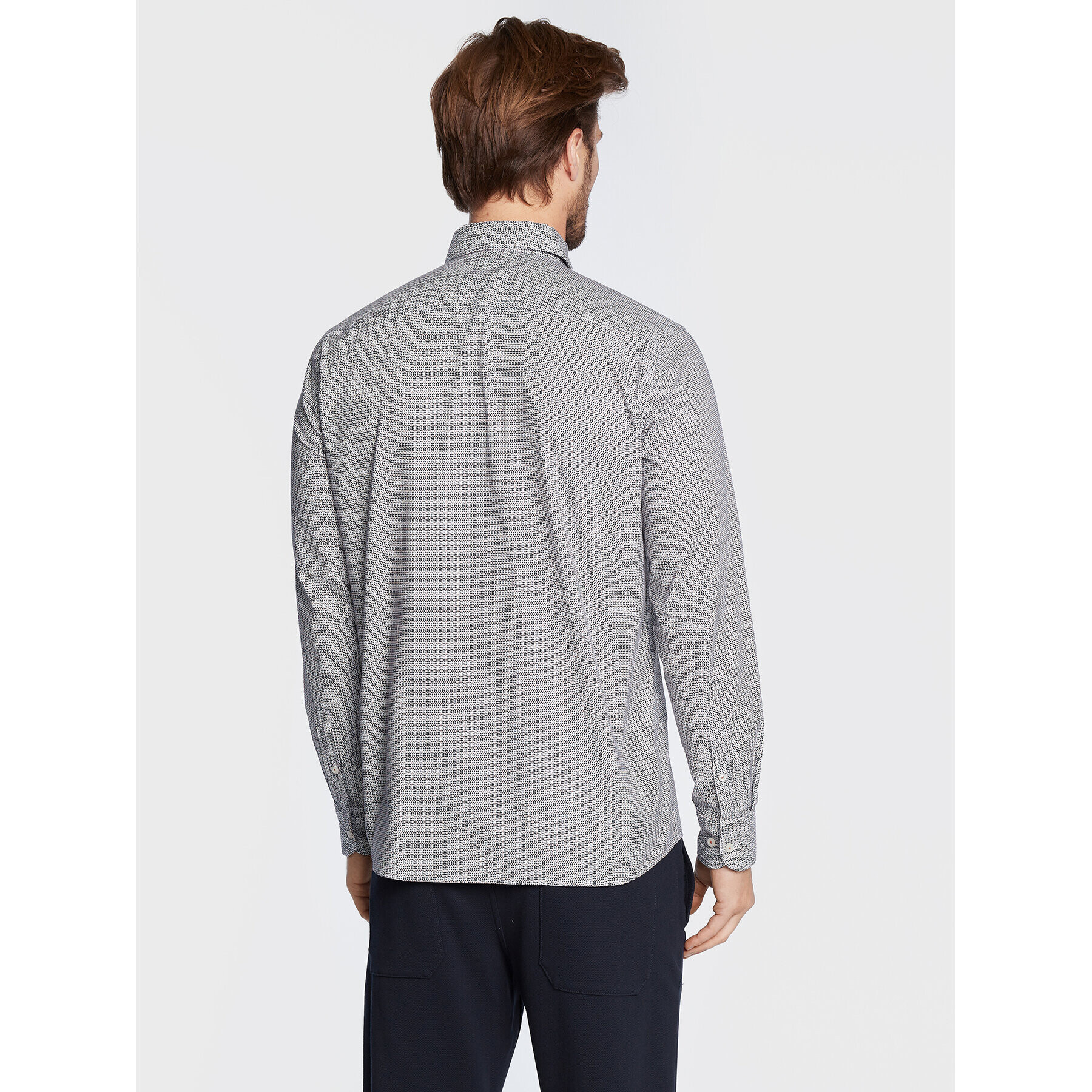 Boss Риза C-Hal 50478861 Сив Casual Fit - Pepit.bg