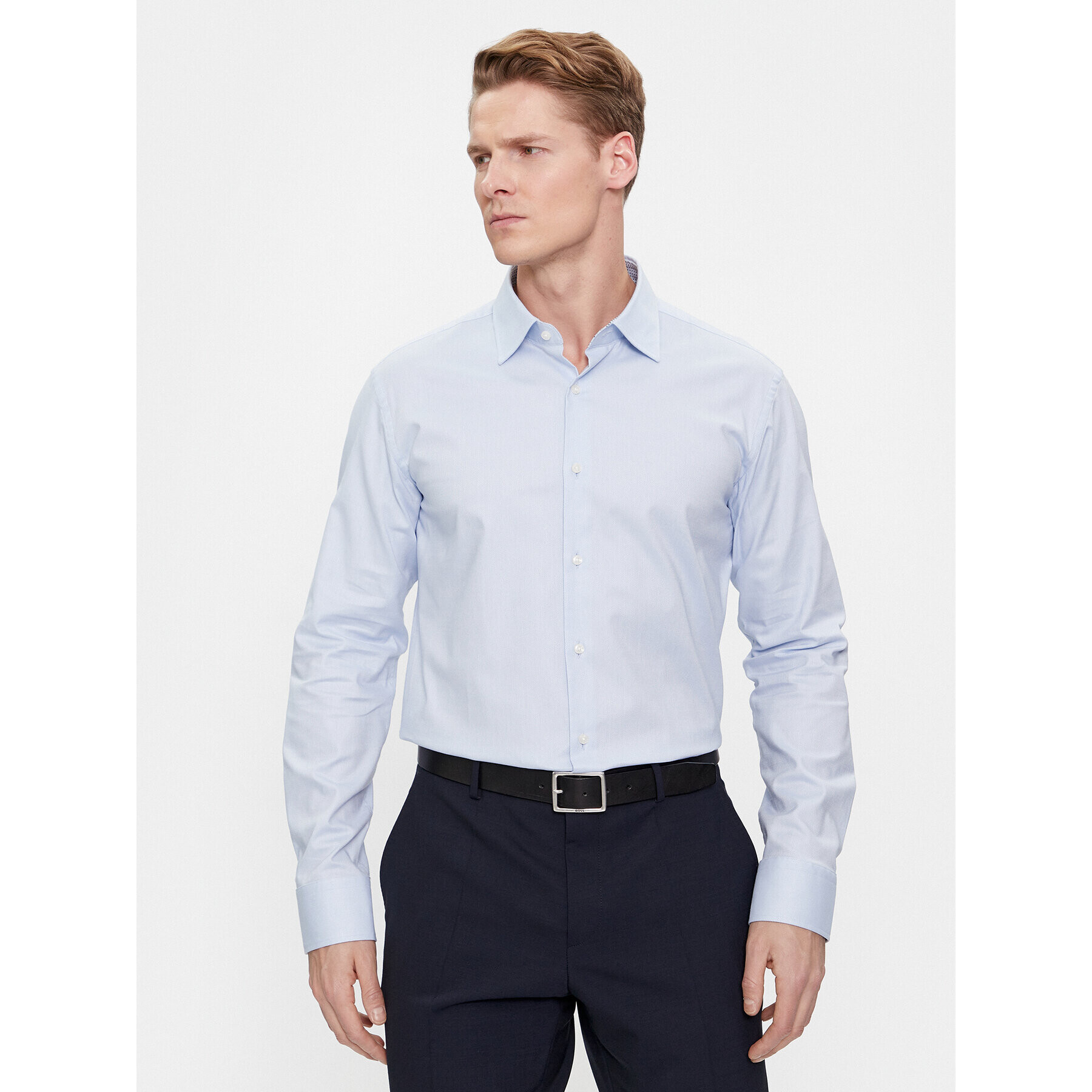 Boss Риза H-Joe-Kent-C3-214 50508772 Син Regular Fit - Pepit.bg
