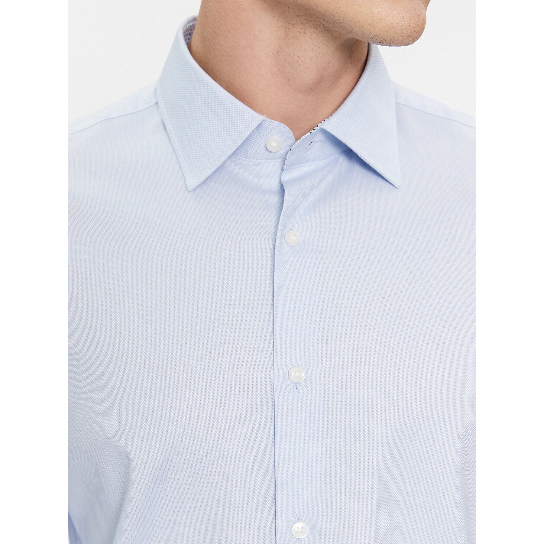 Boss Риза H-Joe-Kent-C3-214 50508772 Син Regular Fit - Pepit.bg
