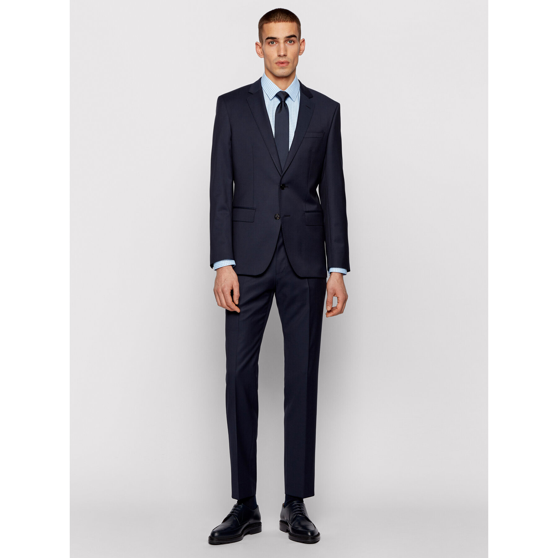 Boss Риза Isko 50449900 Син Slim Fit - Pepit.bg