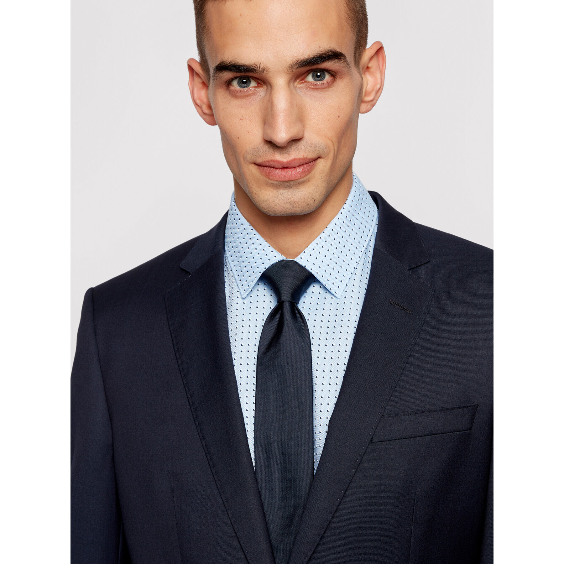 Boss Риза Isko 50449900 Син Slim Fit - Pepit.bg