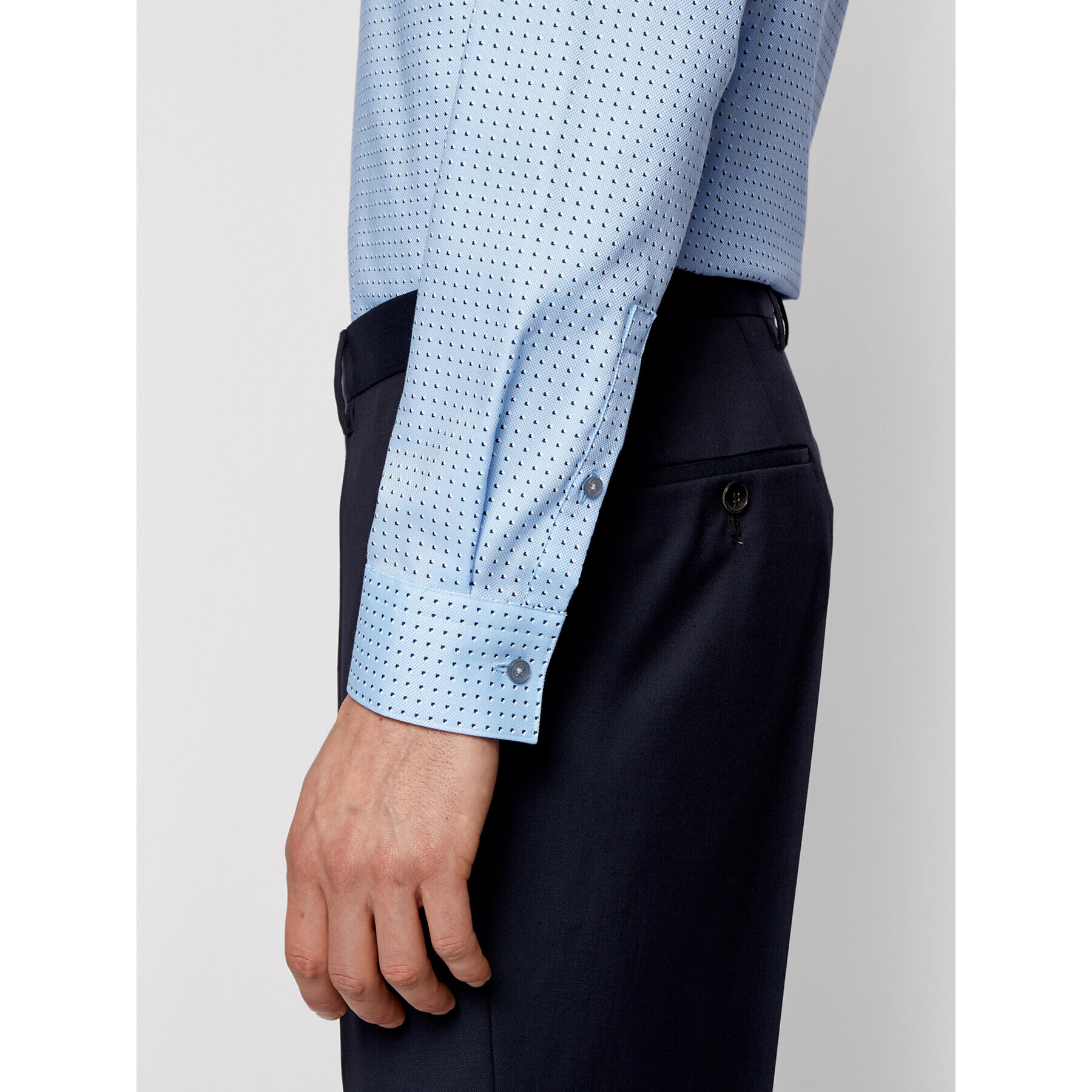 Boss Риза Isko 50449900 Син Slim Fit - Pepit.bg