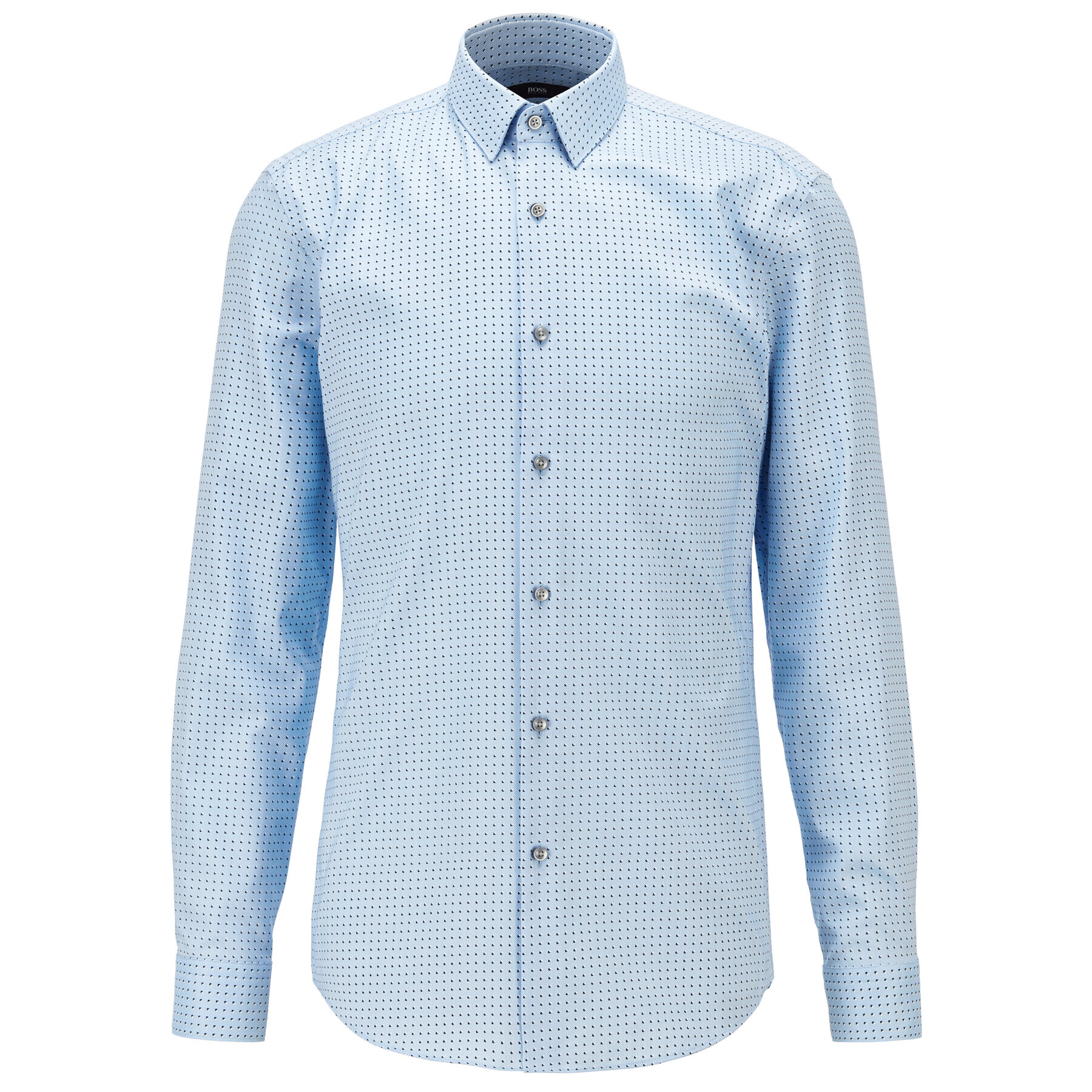 Boss Риза Isko 50449900 Син Slim Fit - Pepit.bg