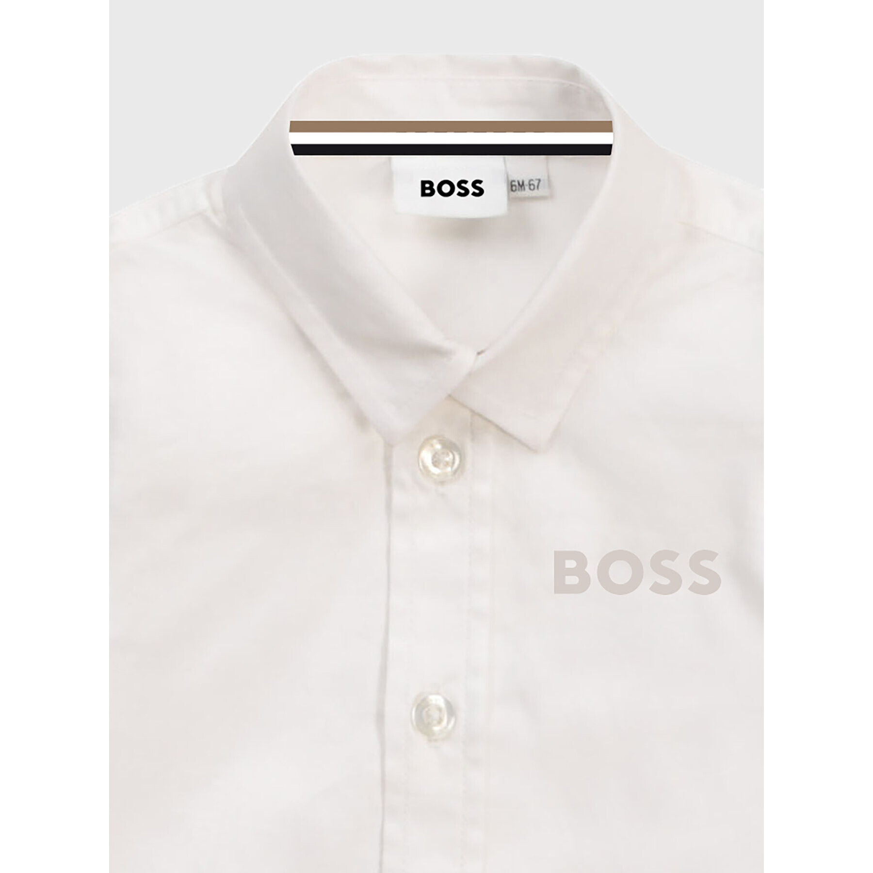 Boss Риза J05960 S Бял Regular Fit - Pepit.bg