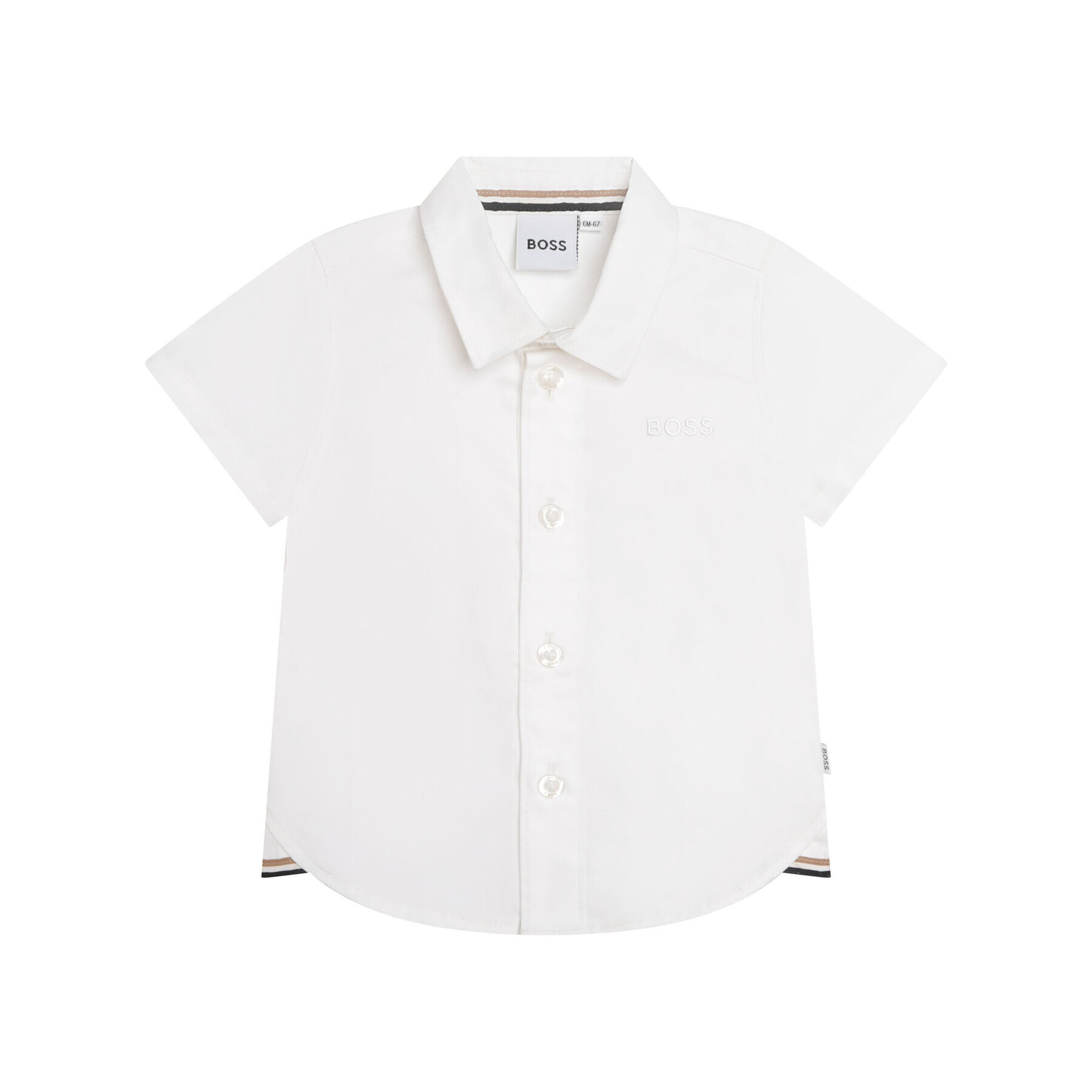 Boss Риза J05982 S Бял Regular Fit - Pepit.bg