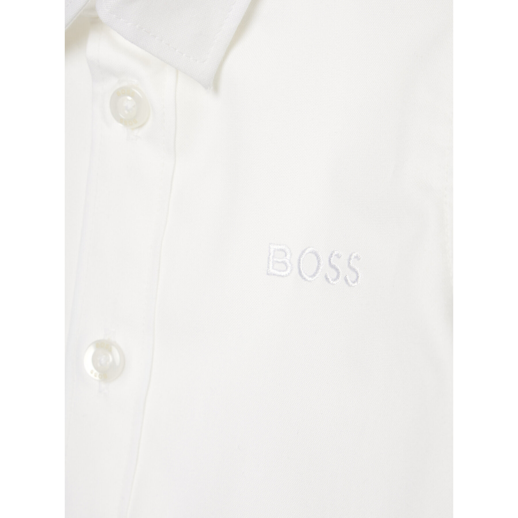 Boss Риза J05A36 Бял Regular Fit - Pepit.bg