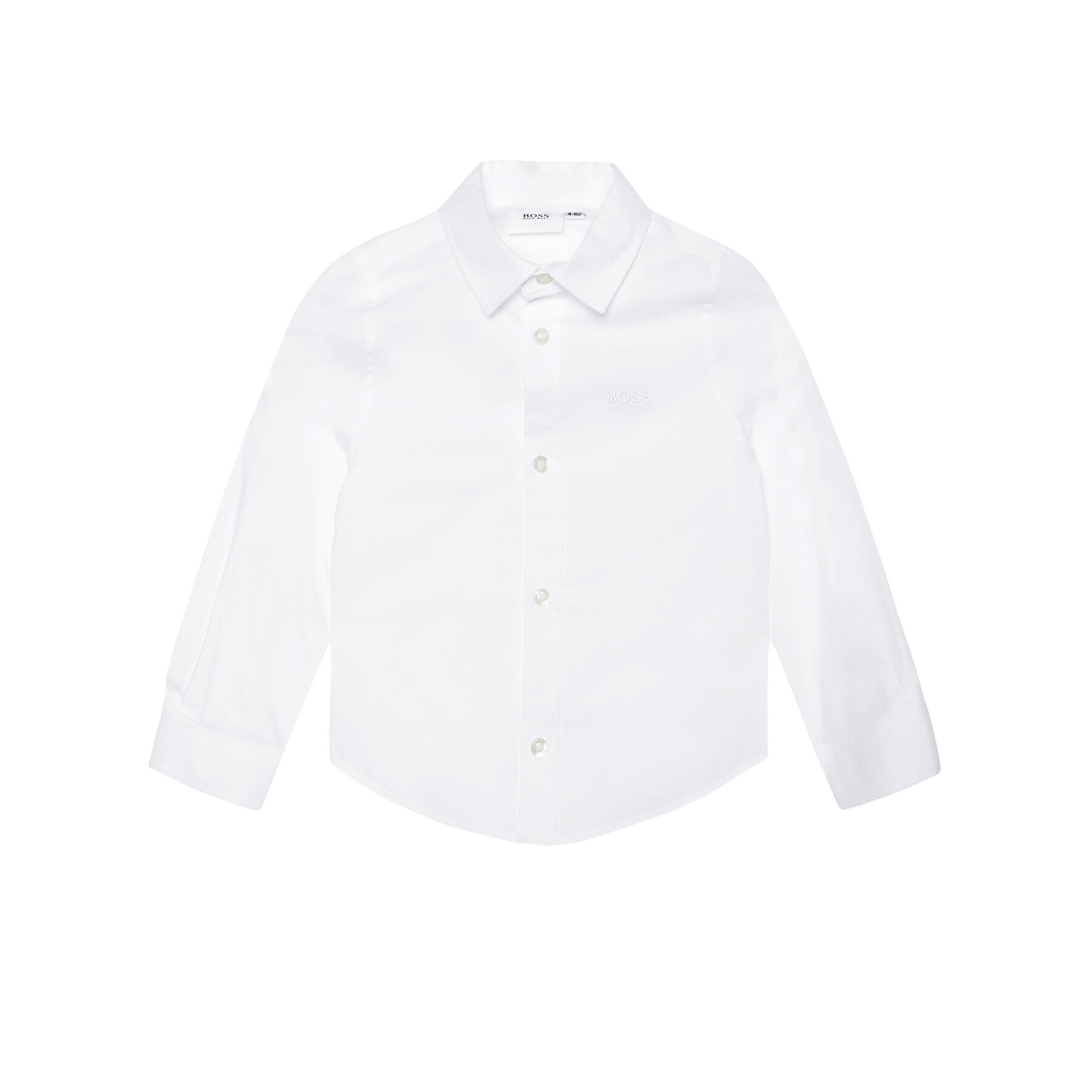 Boss Риза J25L26 S Бял Regular Fit - Pepit.bg