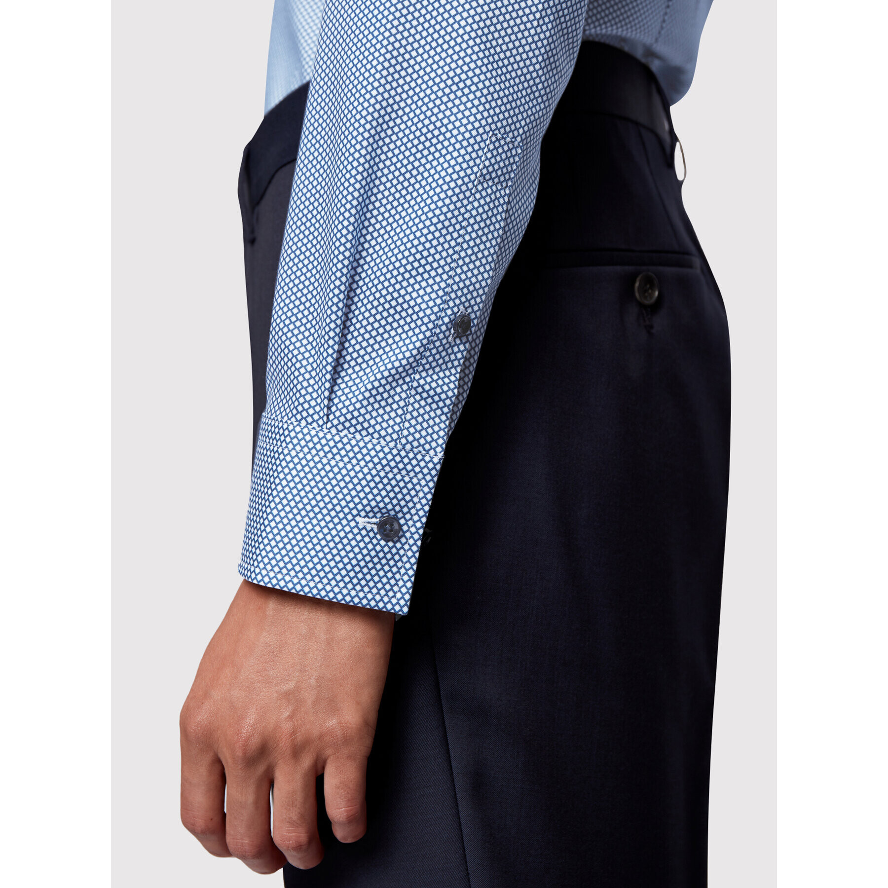 Boss Риза Jango 50445380 Син Slim Fit - Pepit.bg
