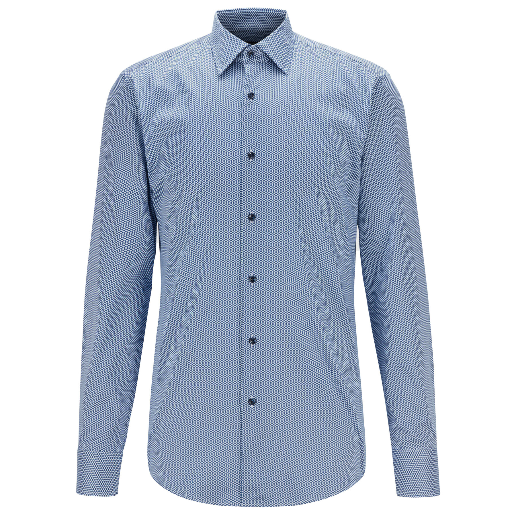 Boss Риза Jango 50445380 Син Slim Fit - Pepit.bg
