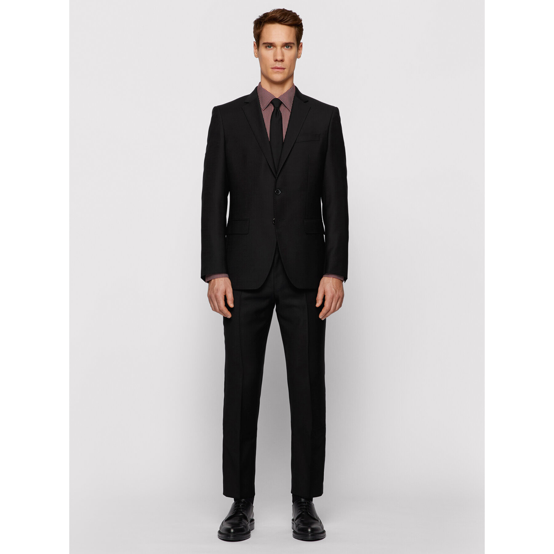 Boss Риза Jango 50451304 Червен Slim Fit - Pepit.bg