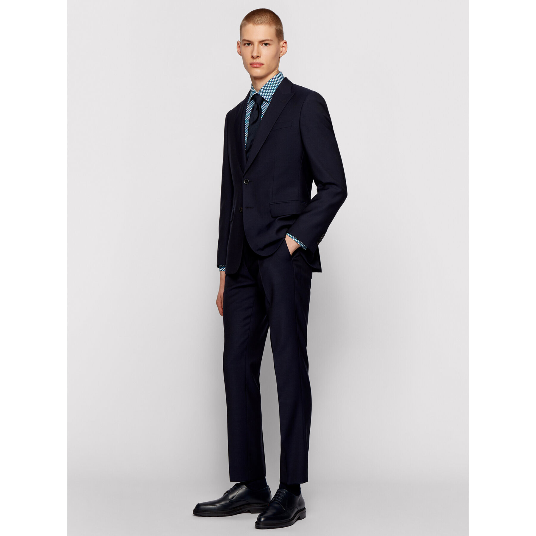 Boss Риза Jango 50451566 Син Slim Fit - Pepit.bg