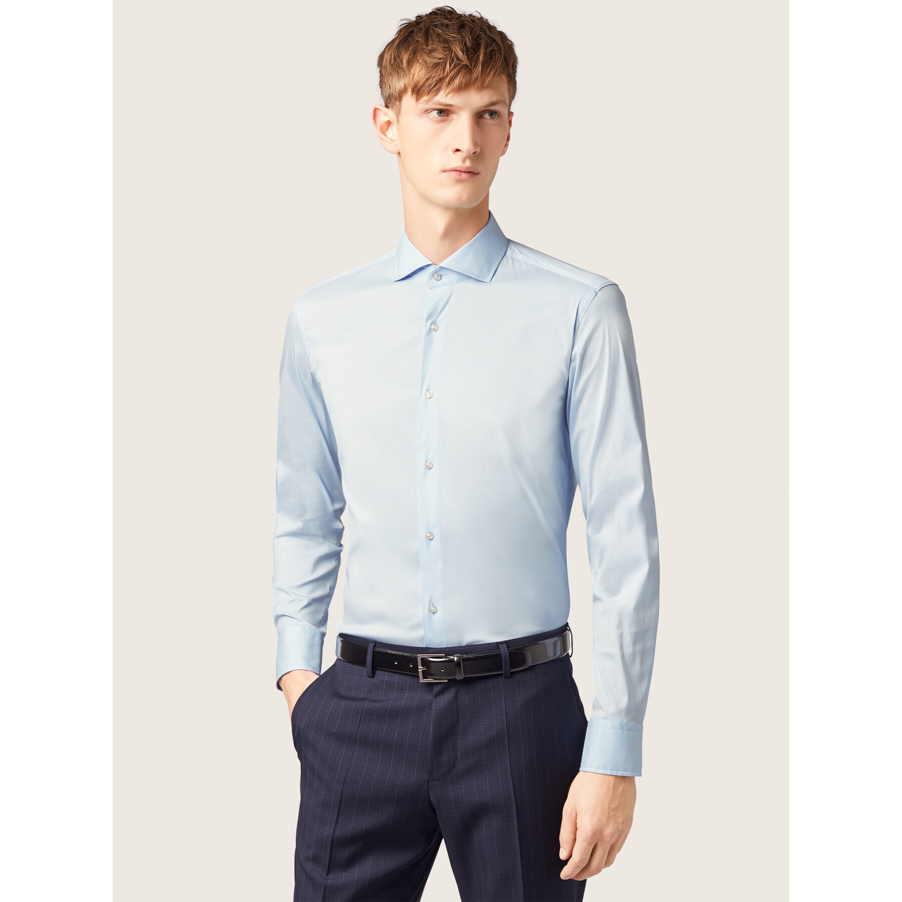 Boss Риза Jason 50260064 Син Slim Fit - Pepit.bg