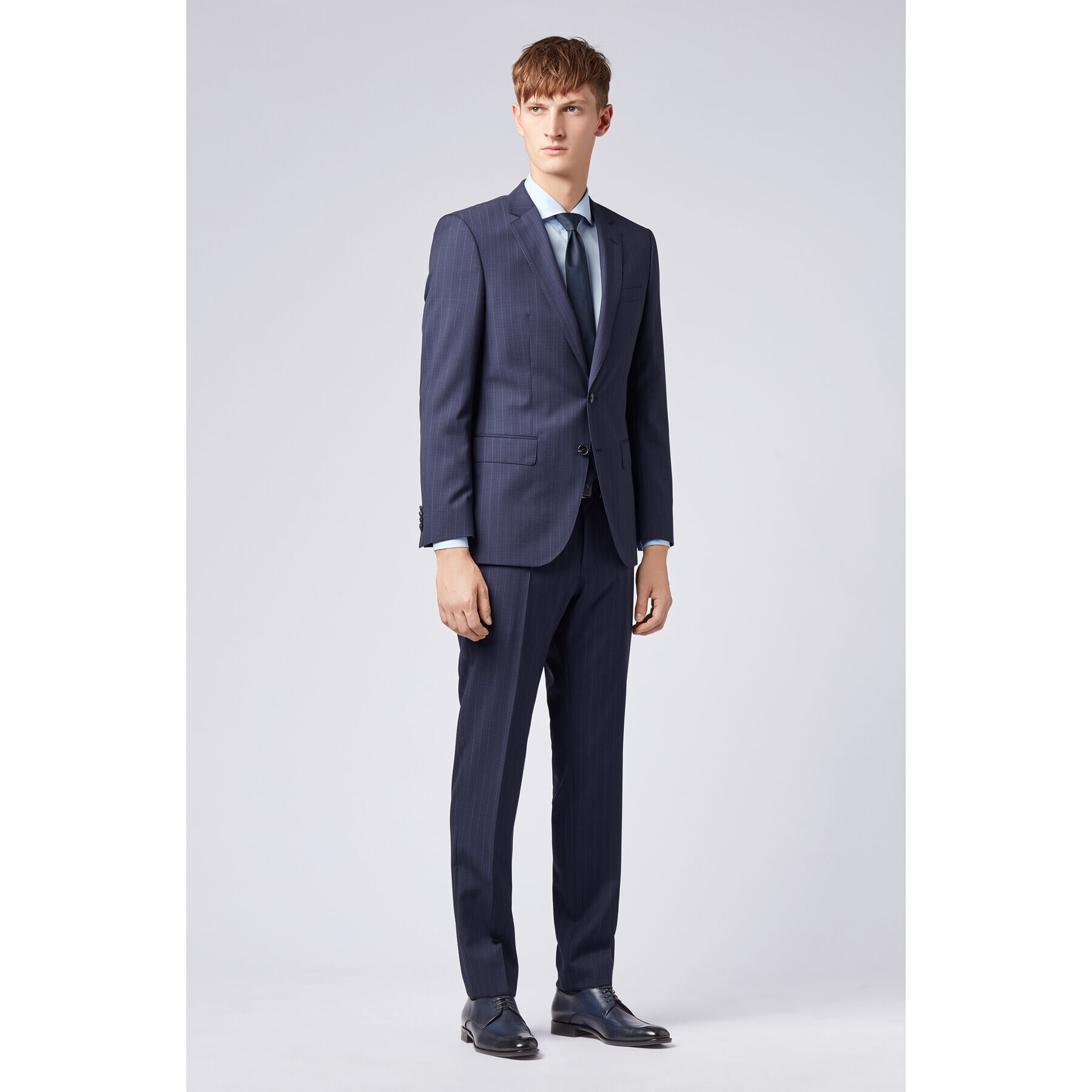 Boss Риза Jason 50260064 Син Slim Fit - Pepit.bg