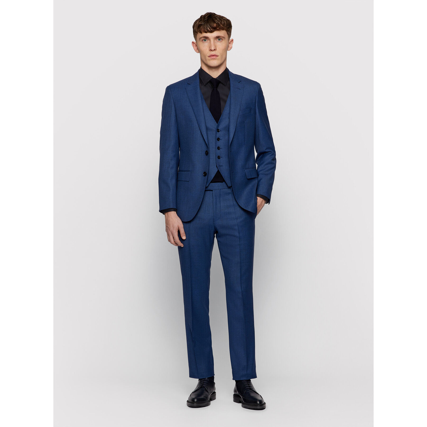 Boss Риза Jesse 50451092 Тъмносин Slim Fit - Pepit.bg