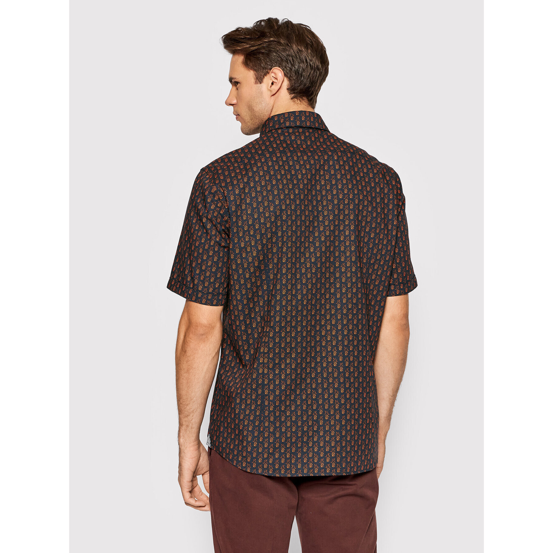 Boss Риза Luka 2F 50453091 Черен Regular Fit - Pepit.bg