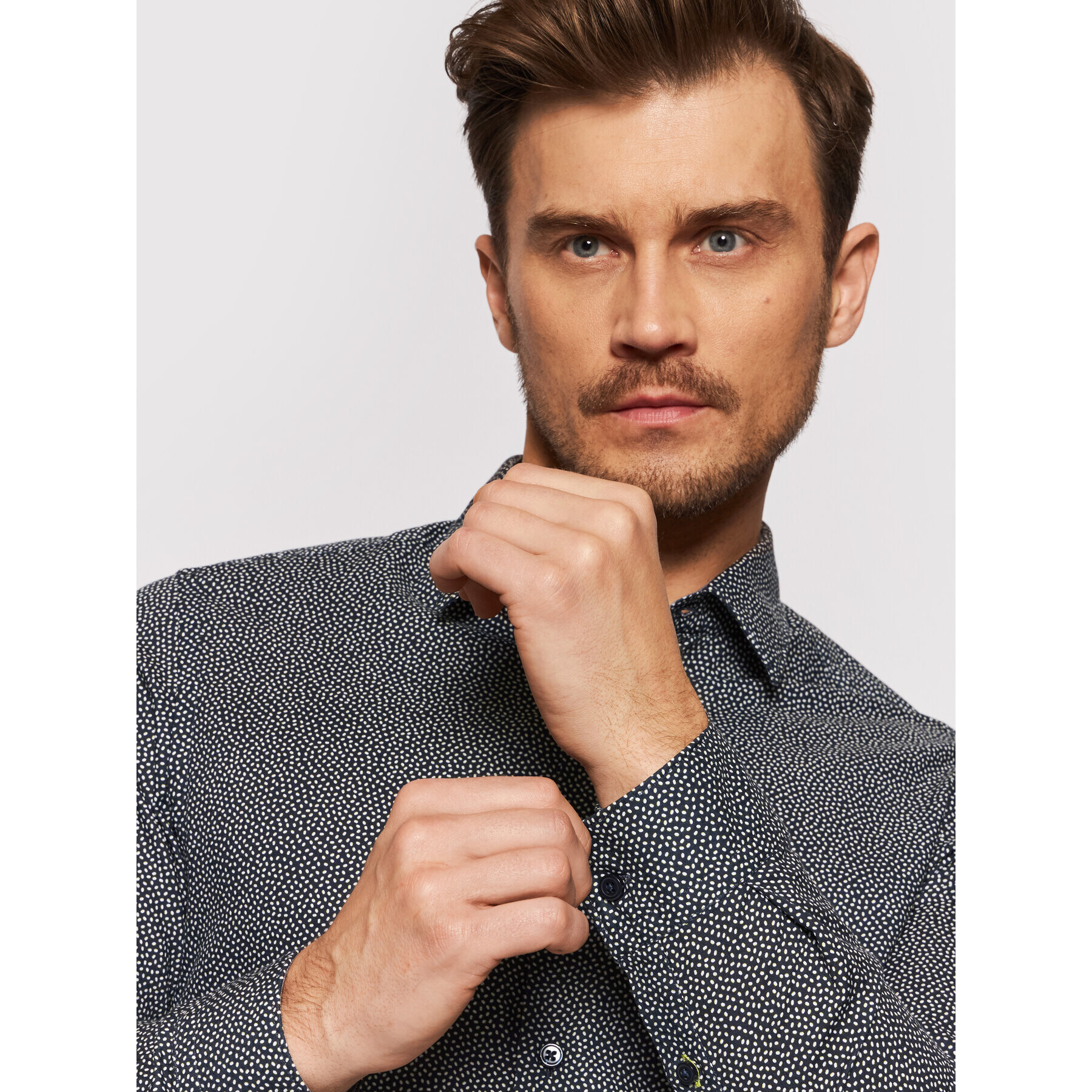 Boss Риза Lukas_53F 50458394 Тъмносин Regular Fit - Pepit.bg
