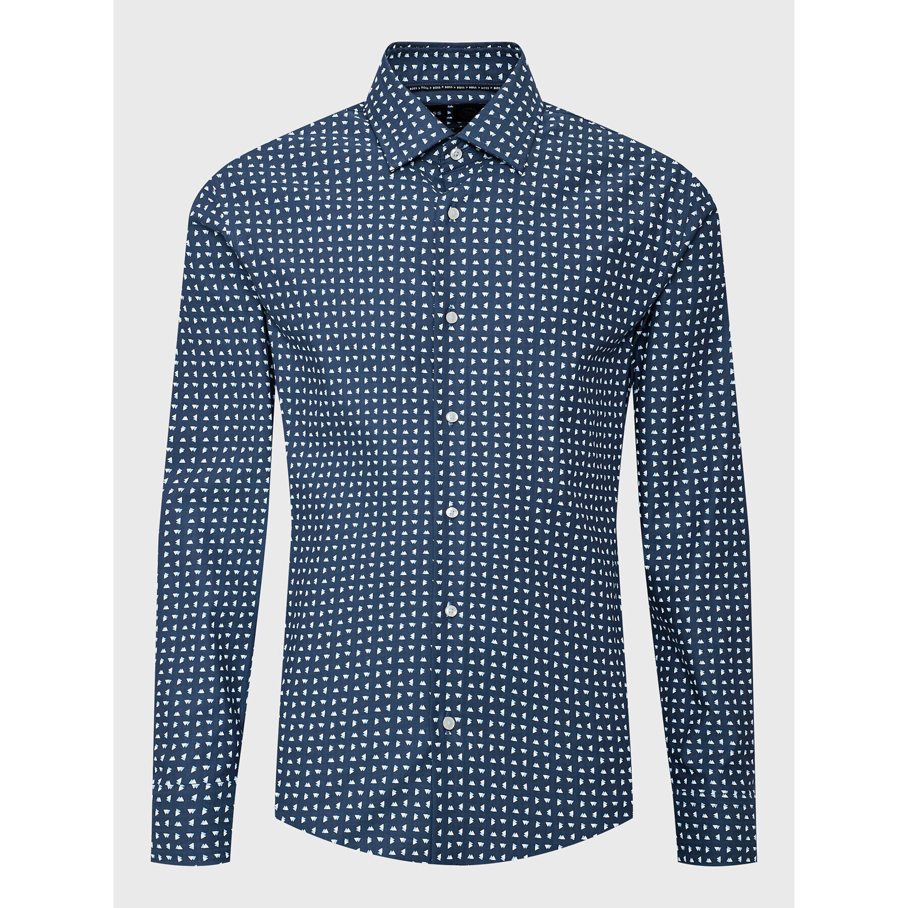 Boss Риза P-Hank 50478744 Тъмносин Slim Fit - Pepit.bg