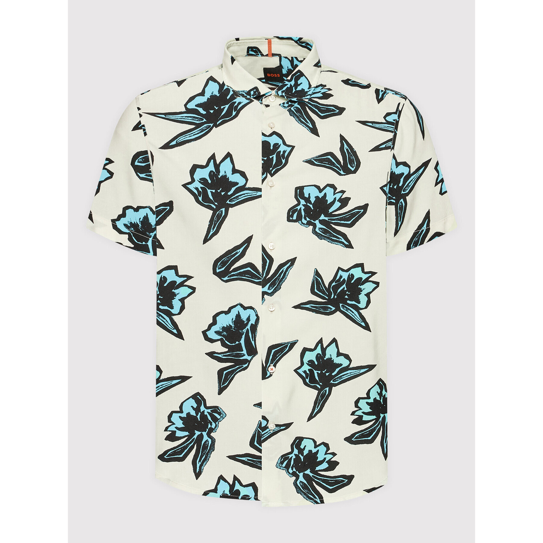 Boss Риза Rash_1 50467584 Бежов Regular Fit - Pepit.bg