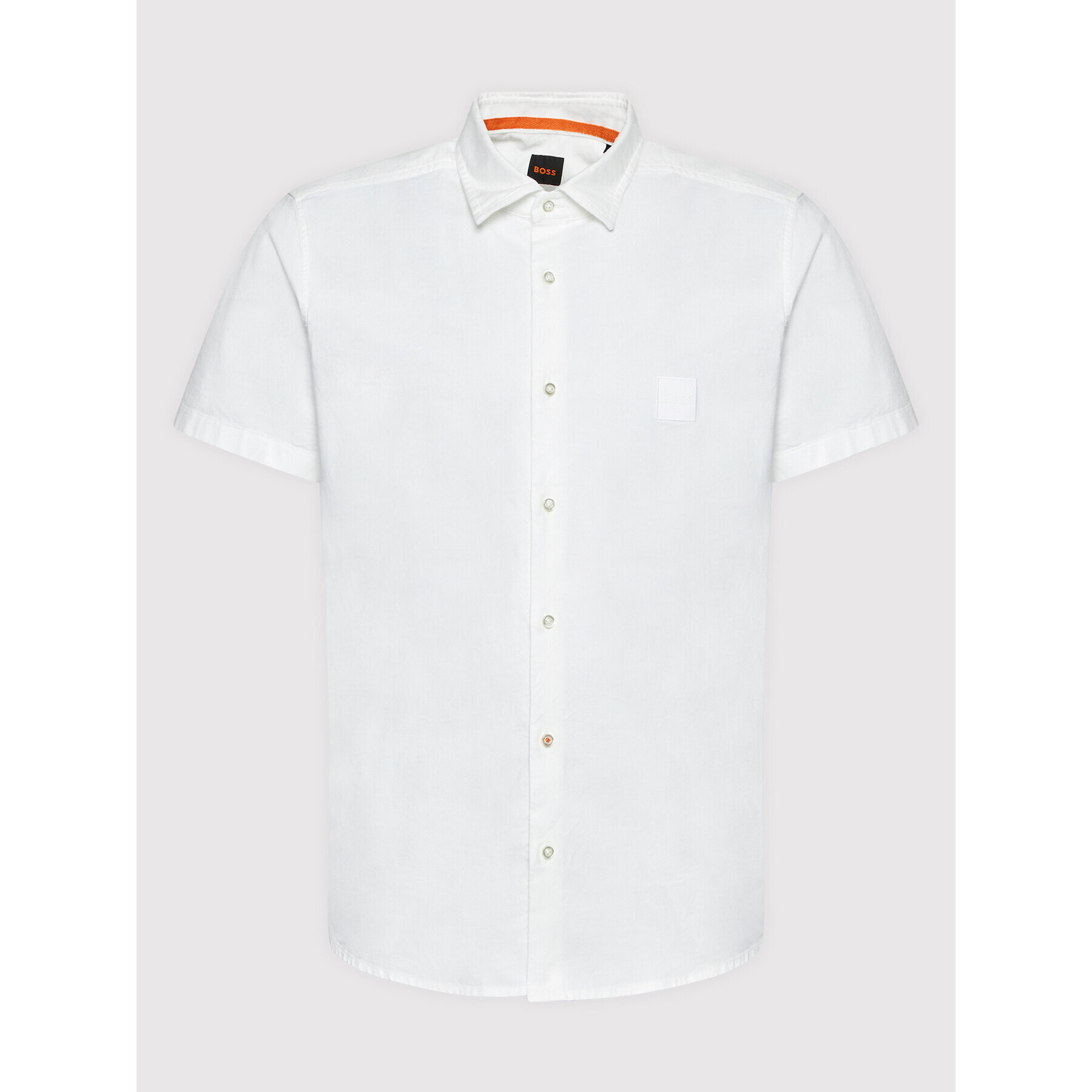 Boss Риза Rash_1 50468269 Бял Regular Fit - Pepit.bg