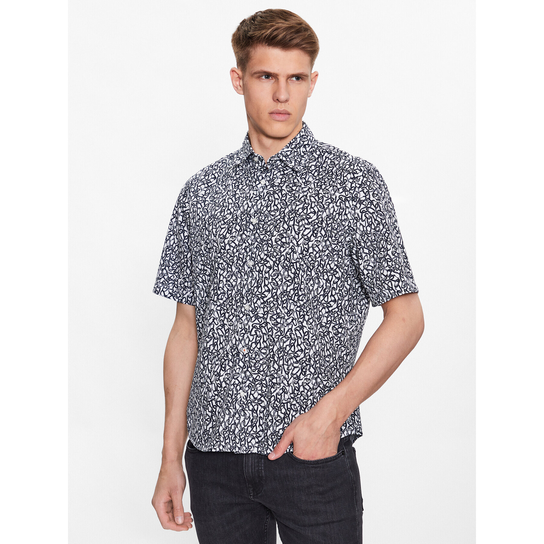 Boss Риза Rash 50489505 Цветен Regular Fit - Pepit.bg