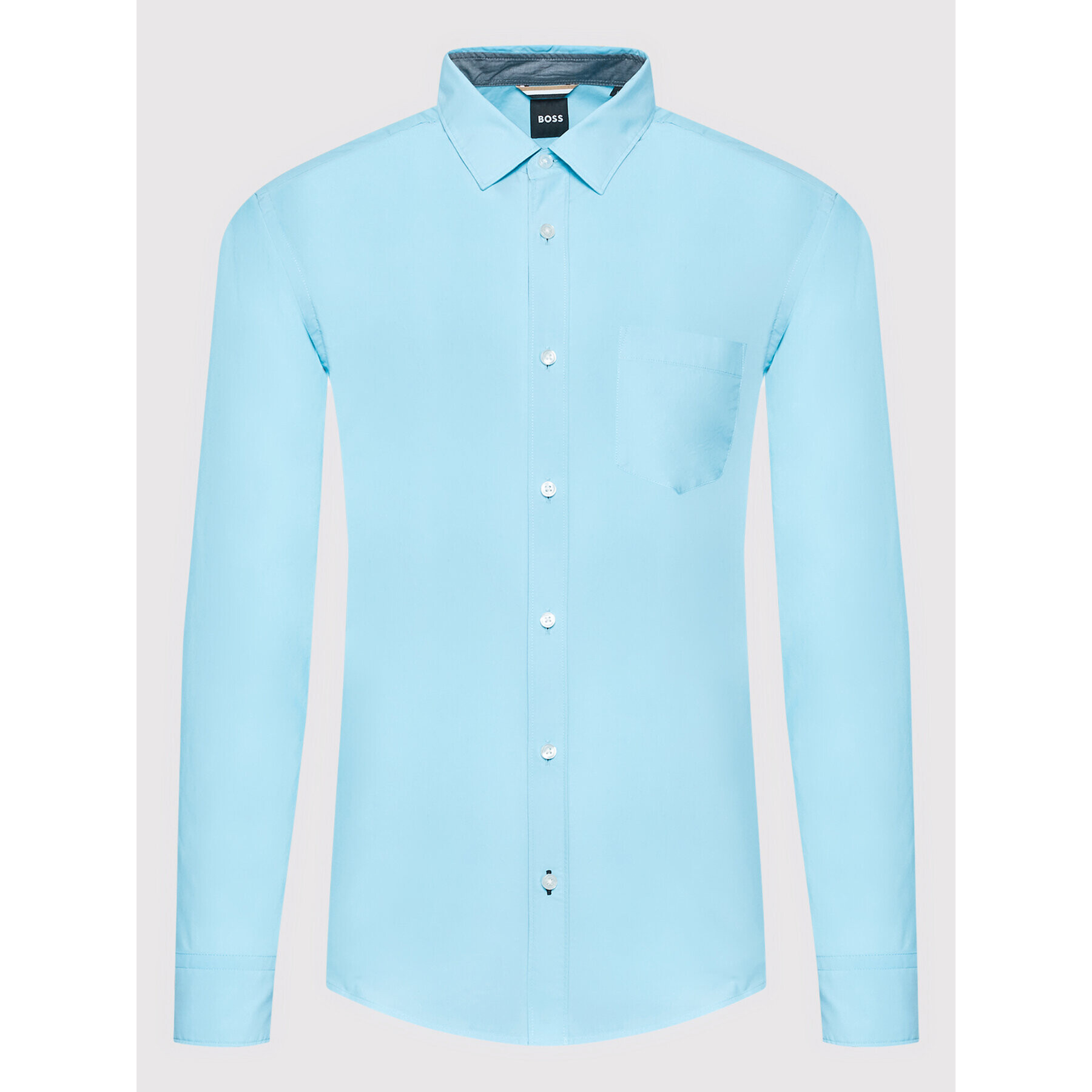Boss Риза Reid_24P 50468322 Син Slim Fit - Pepit.bg
