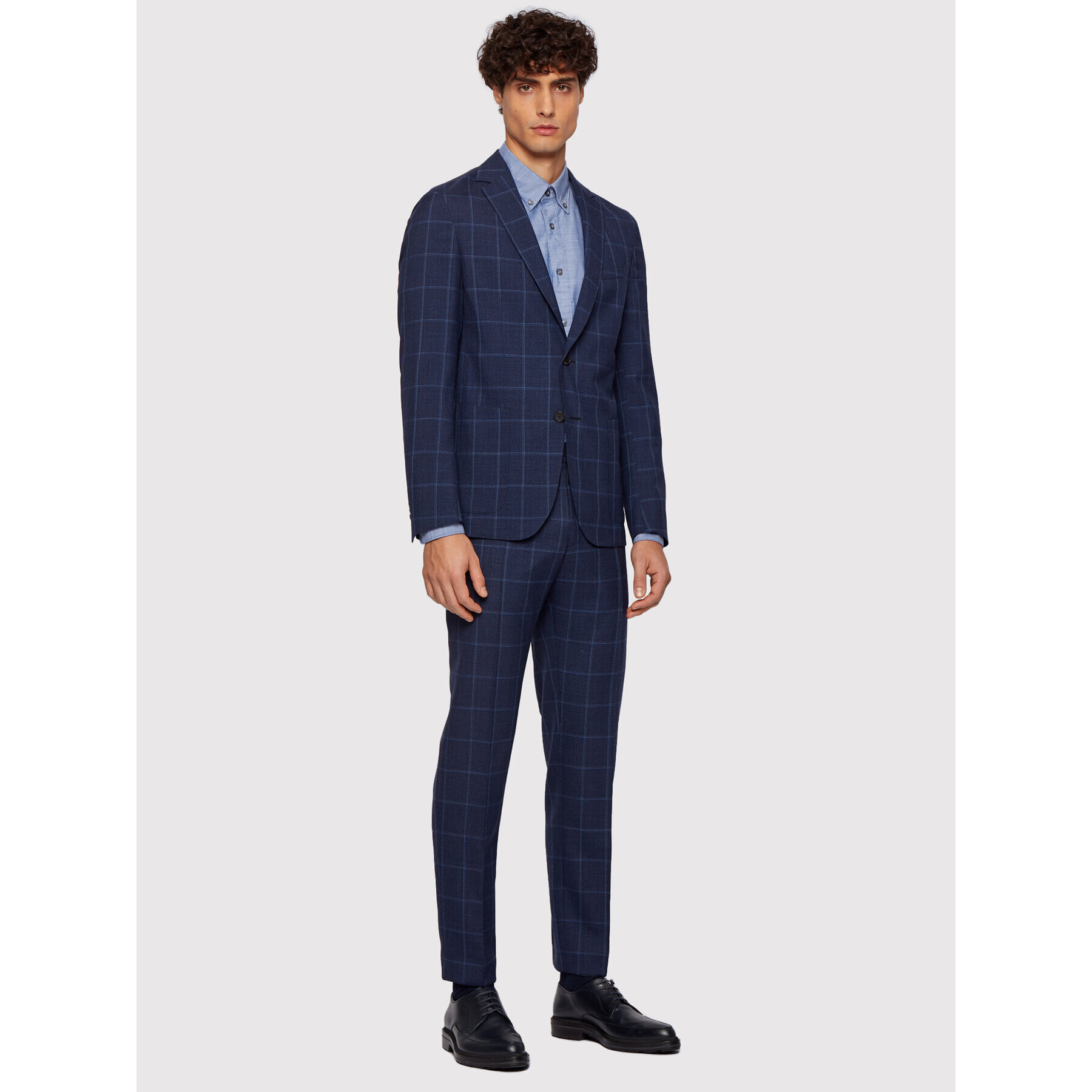 Boss Риза Rod_53E 50447478 Син Slim Fit - Pepit.bg