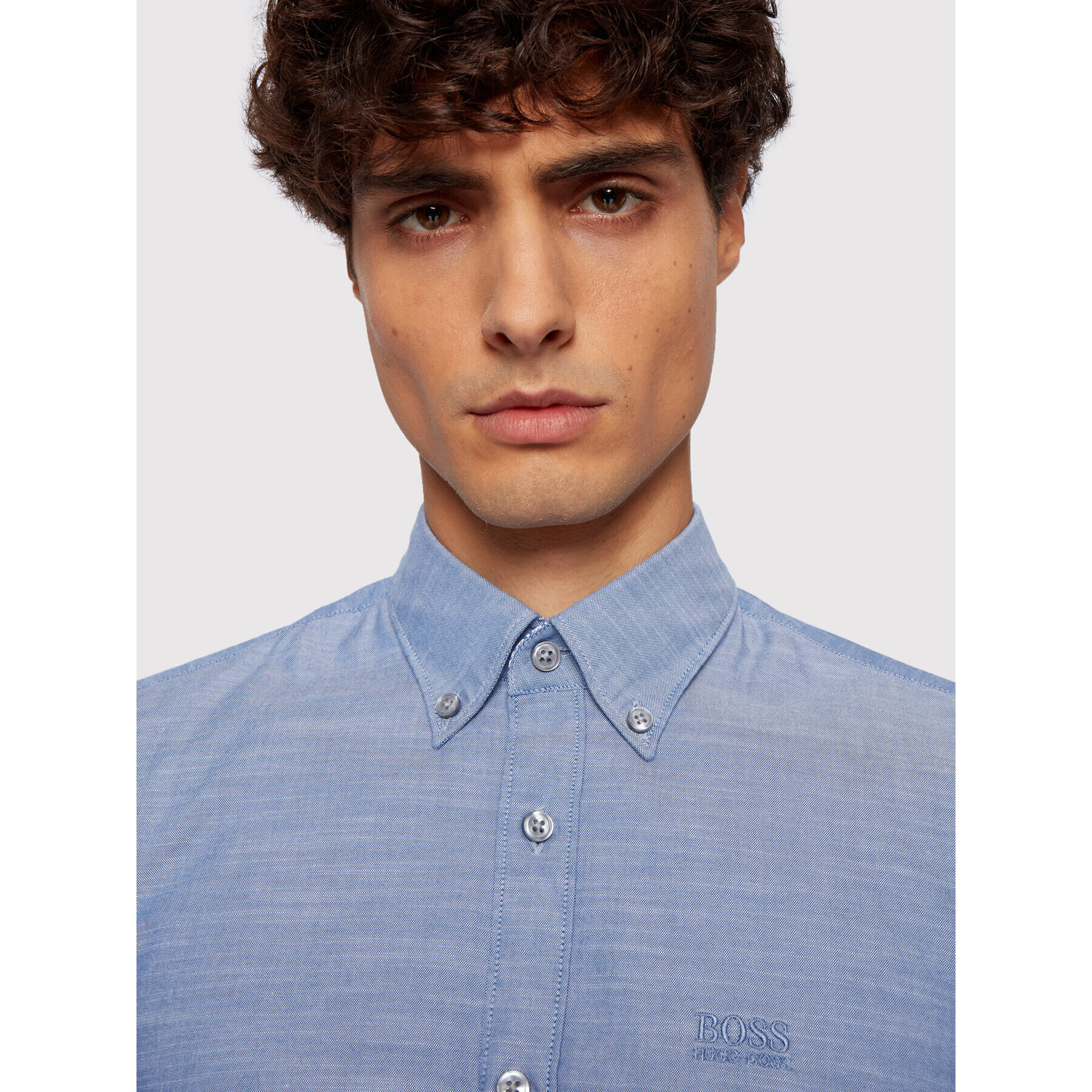 Boss Риза Rod_53E 50447478 Син Slim Fit - Pepit.bg