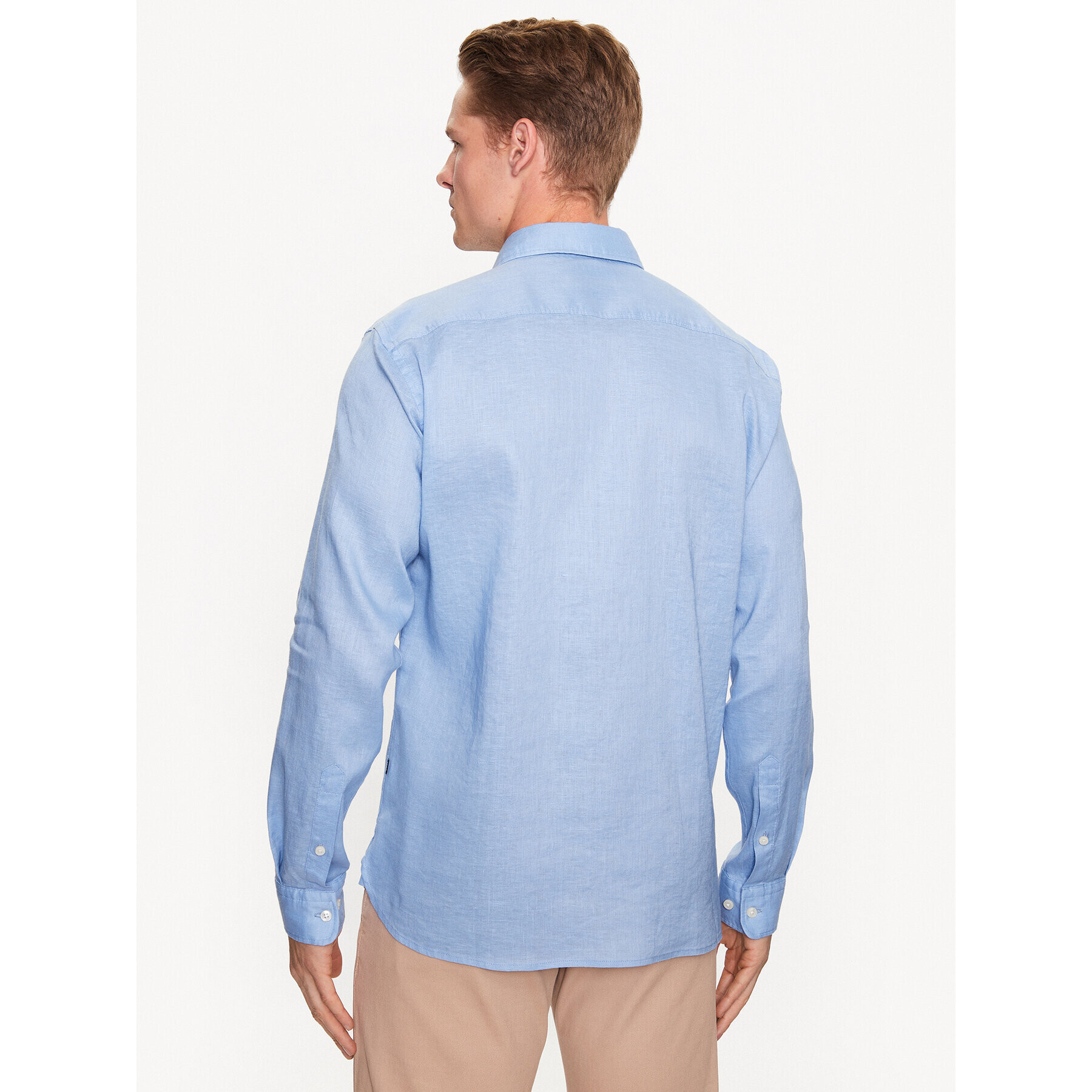 Boss Риза Roger 50490352 Син Slim Fit - Pepit.bg