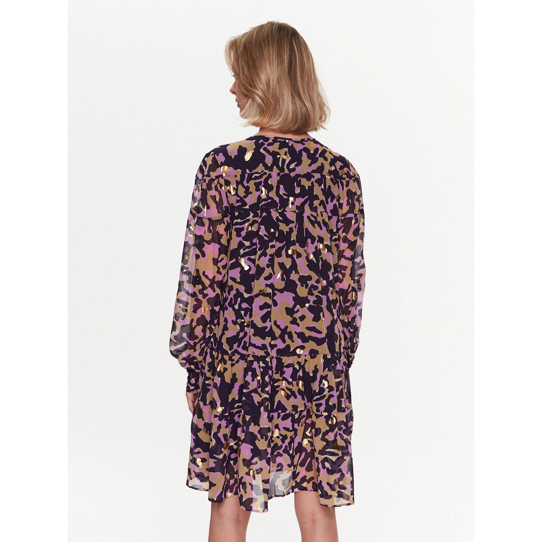 Boss Ежедневна рокля 50483495 Цветен Relaxed Fit - Pepit.bg