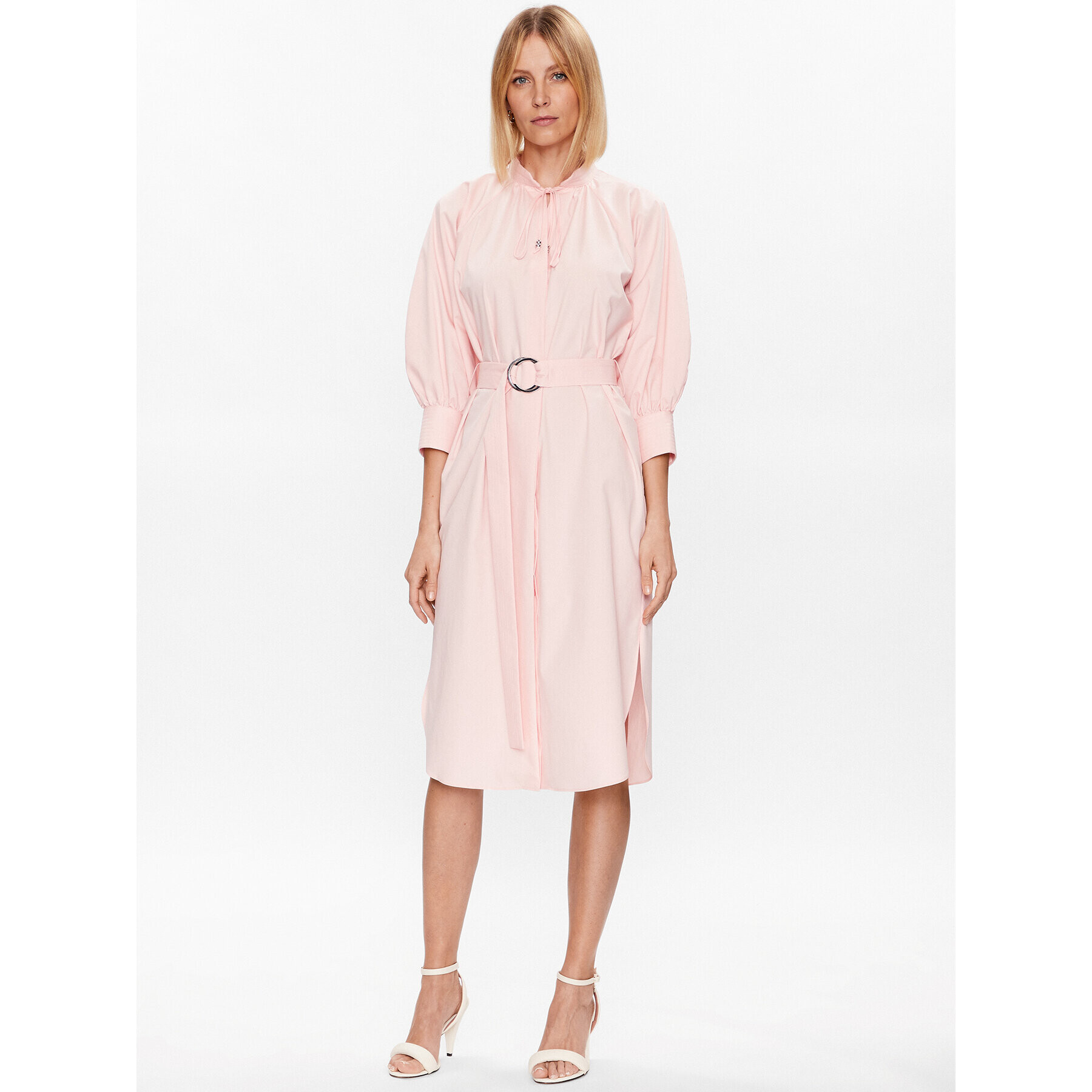 Boss Рокля 50484828 Розов Relaxed Fit - Pepit.bg