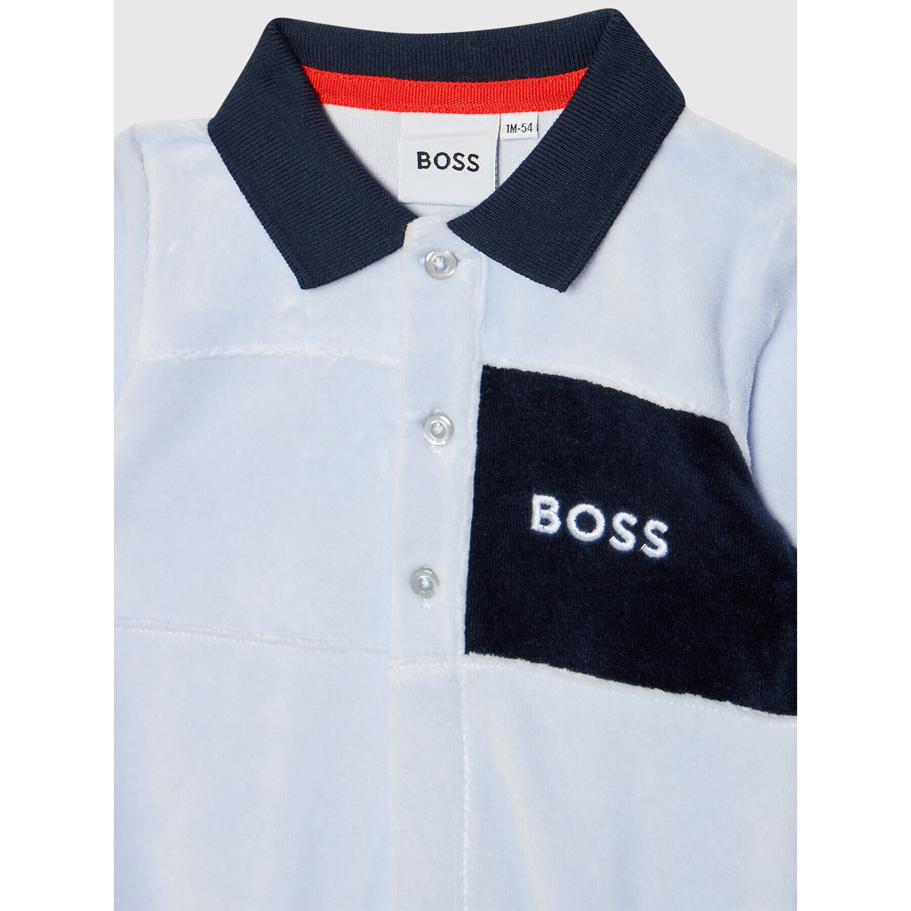 Boss Ромпер J97195 Син Regular Fit - Pepit.bg