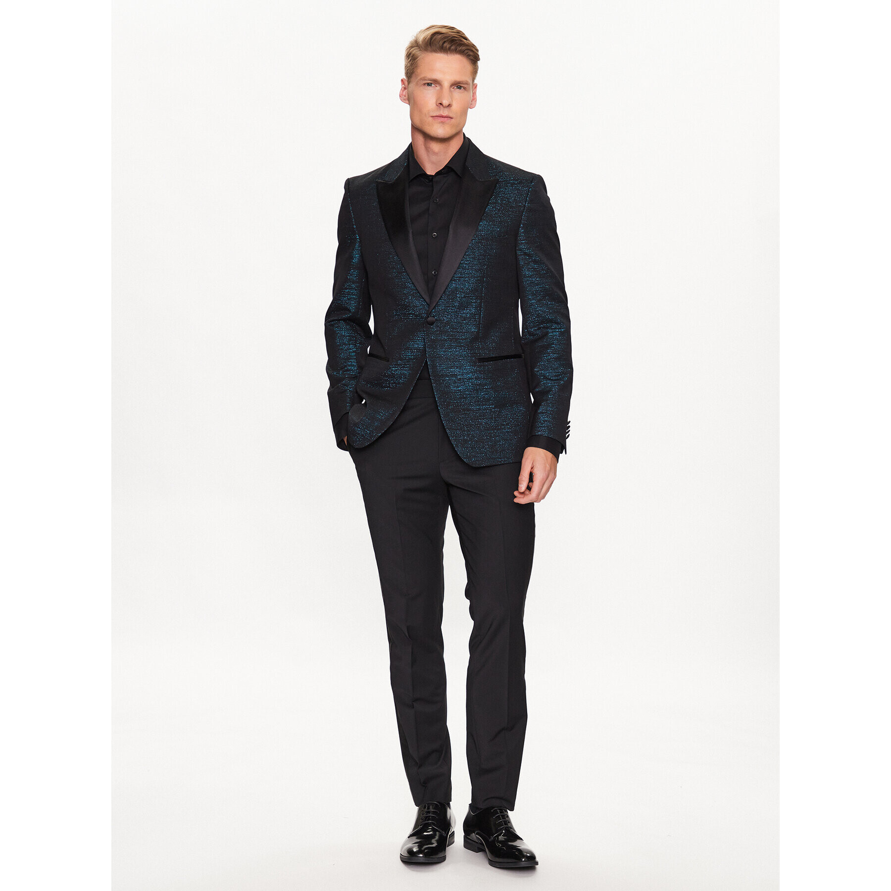 Boss Сако 50484883 Тъмносин Slim Fit - Pepit.bg