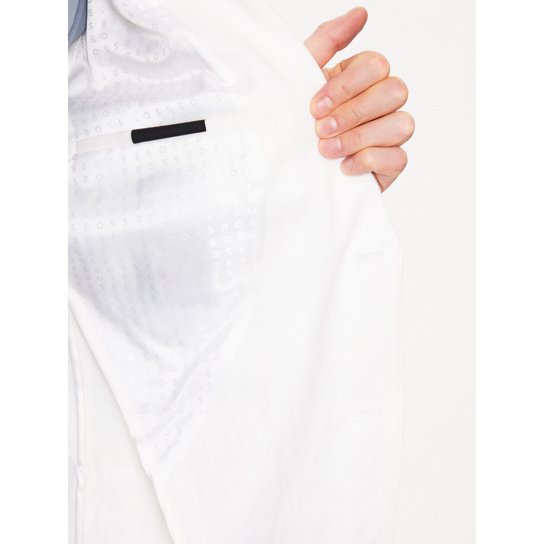 Boss Сако H-Hutson-Peak-232 50489376 Бял Slim Fit - Pepit.bg