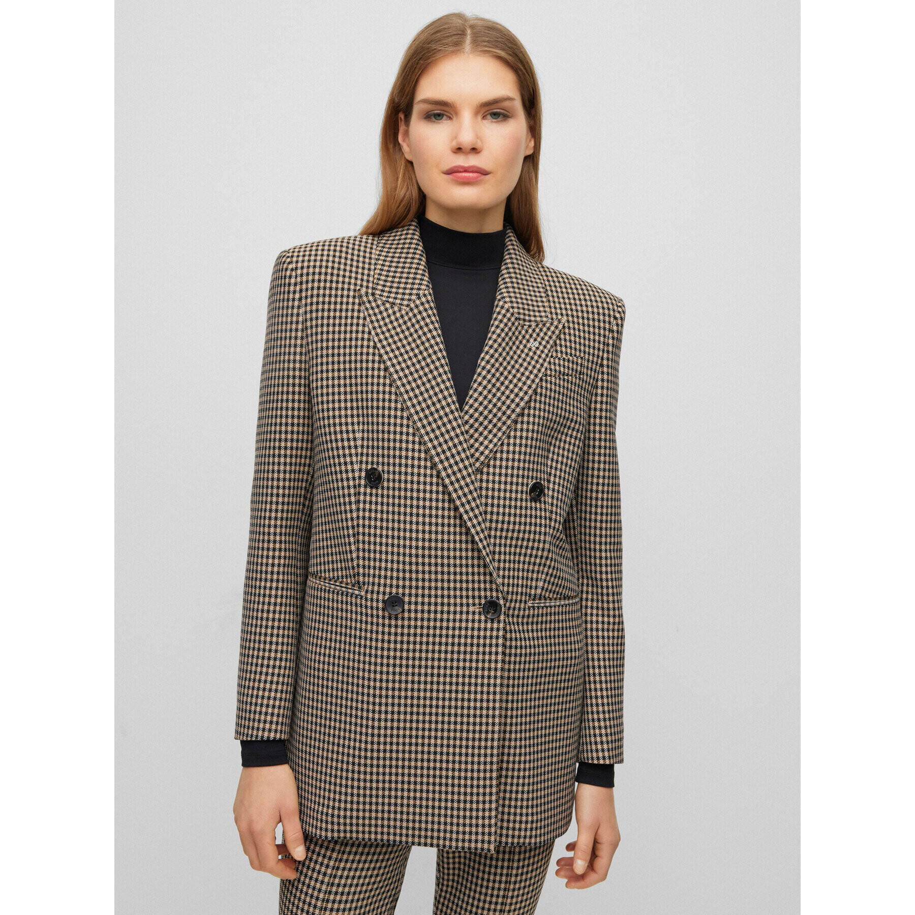 Boss Сако 50495846 Бежов Relaxed Fit - Pepit.bg