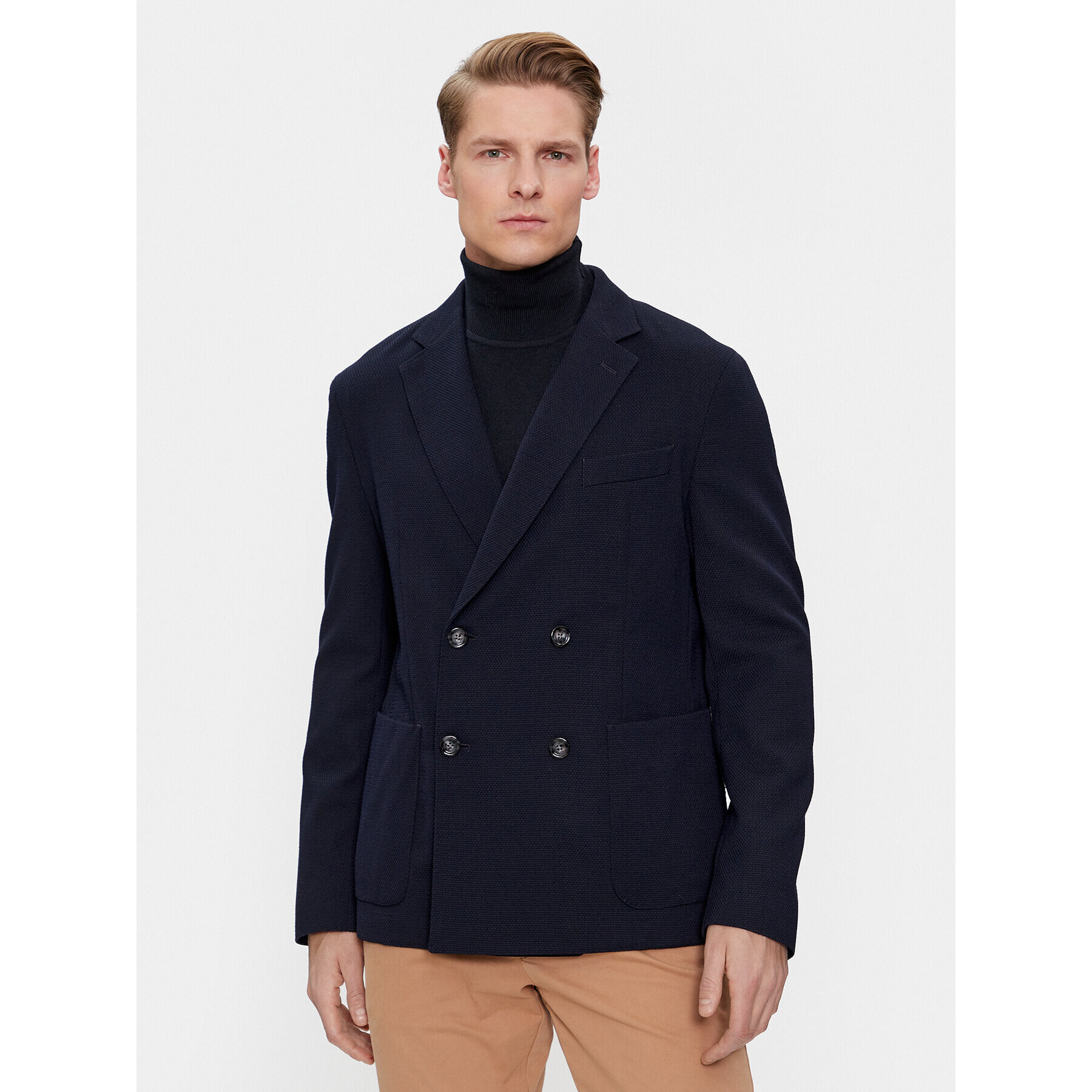 Boss Сако 50497271 Тъмносин Slim Fit - Pepit.bg