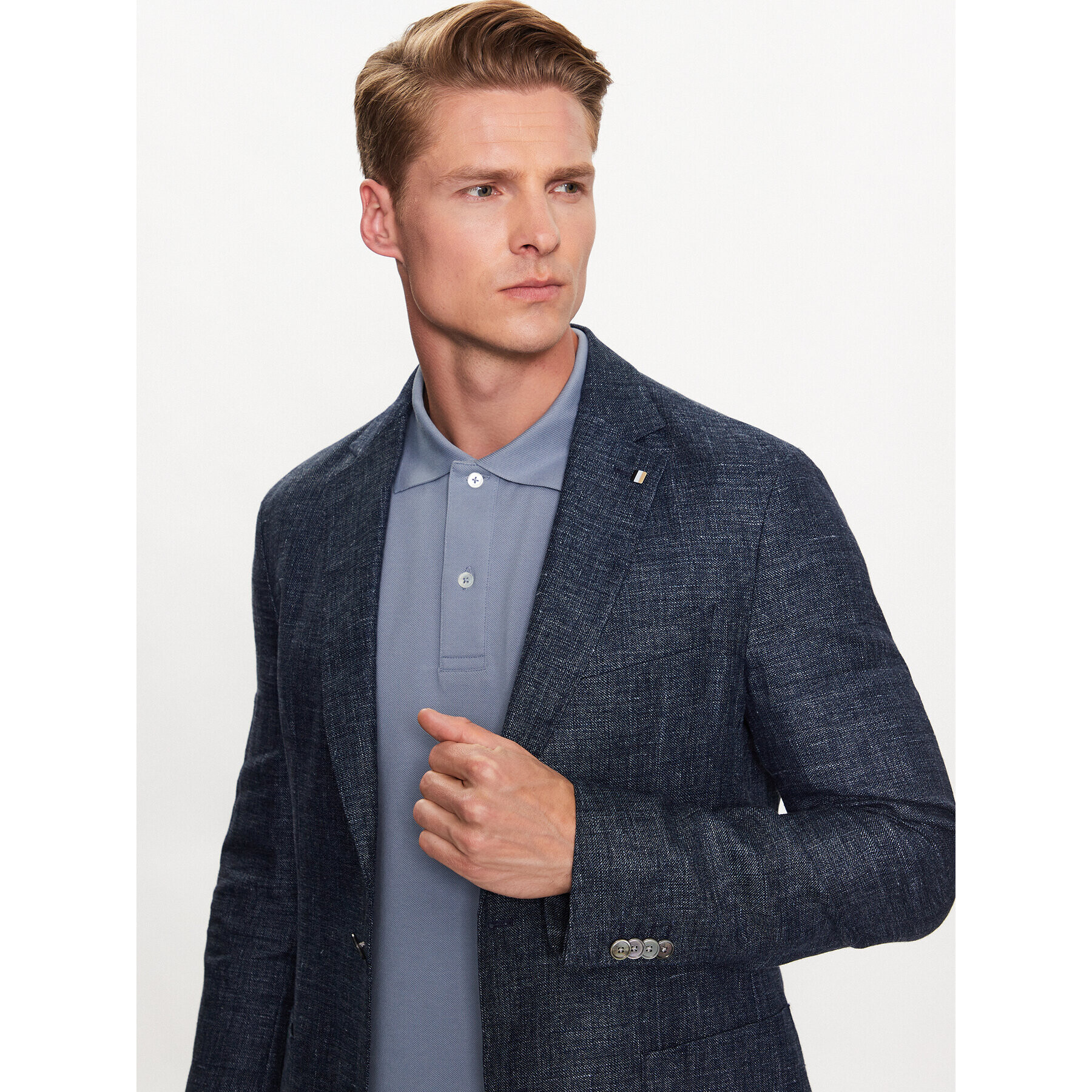 Boss Сако C-Hanry-232 50488356 Тъмносин Slim Fit - Pepit.bg