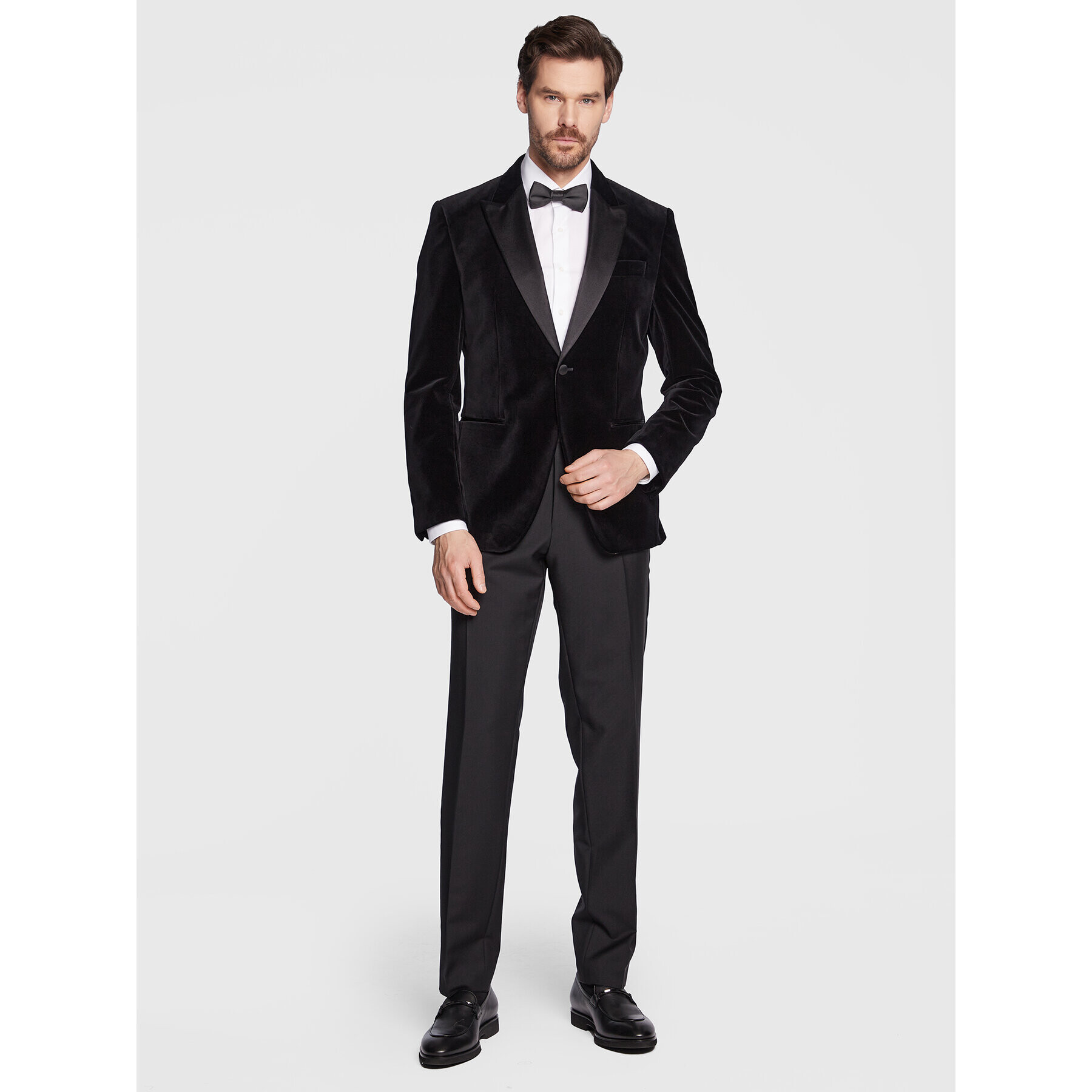 Boss Сако H-Hutson-Tux-231 50484709 Черен Slim Fit - Pepit.bg