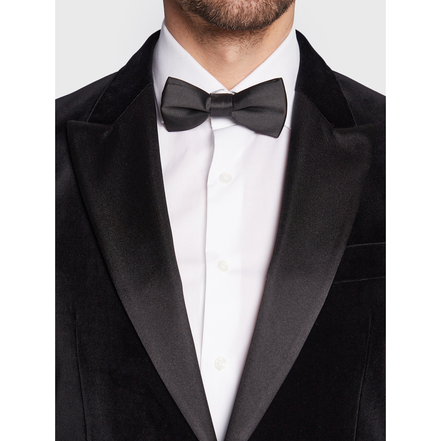 Boss Сако H-Hutson-Tux-231 50484709 Черен Slim Fit - Pepit.bg