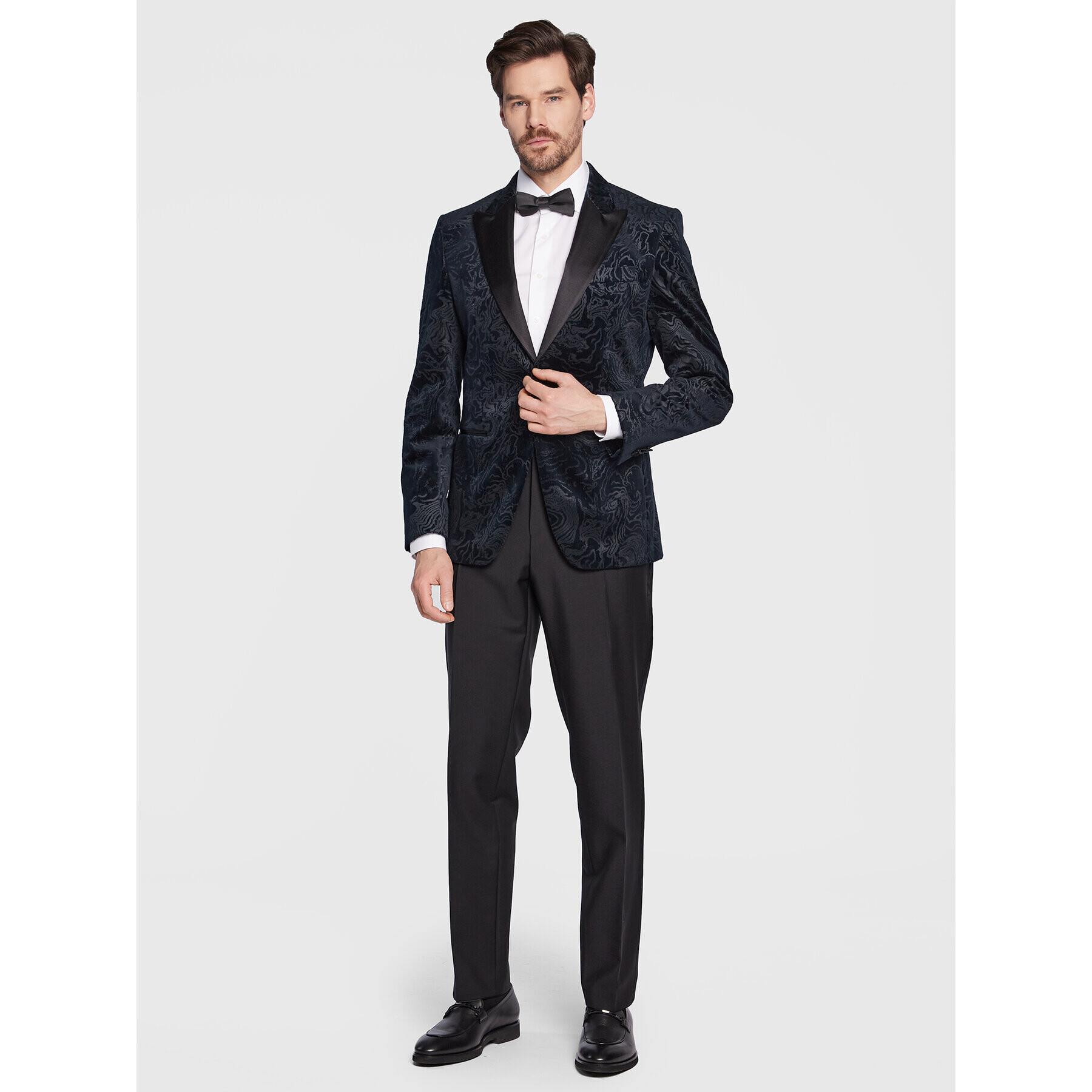 Boss Сако H-Hutson-Tux-231 50485695 Тъмносин Slim Fit - Pepit.bg