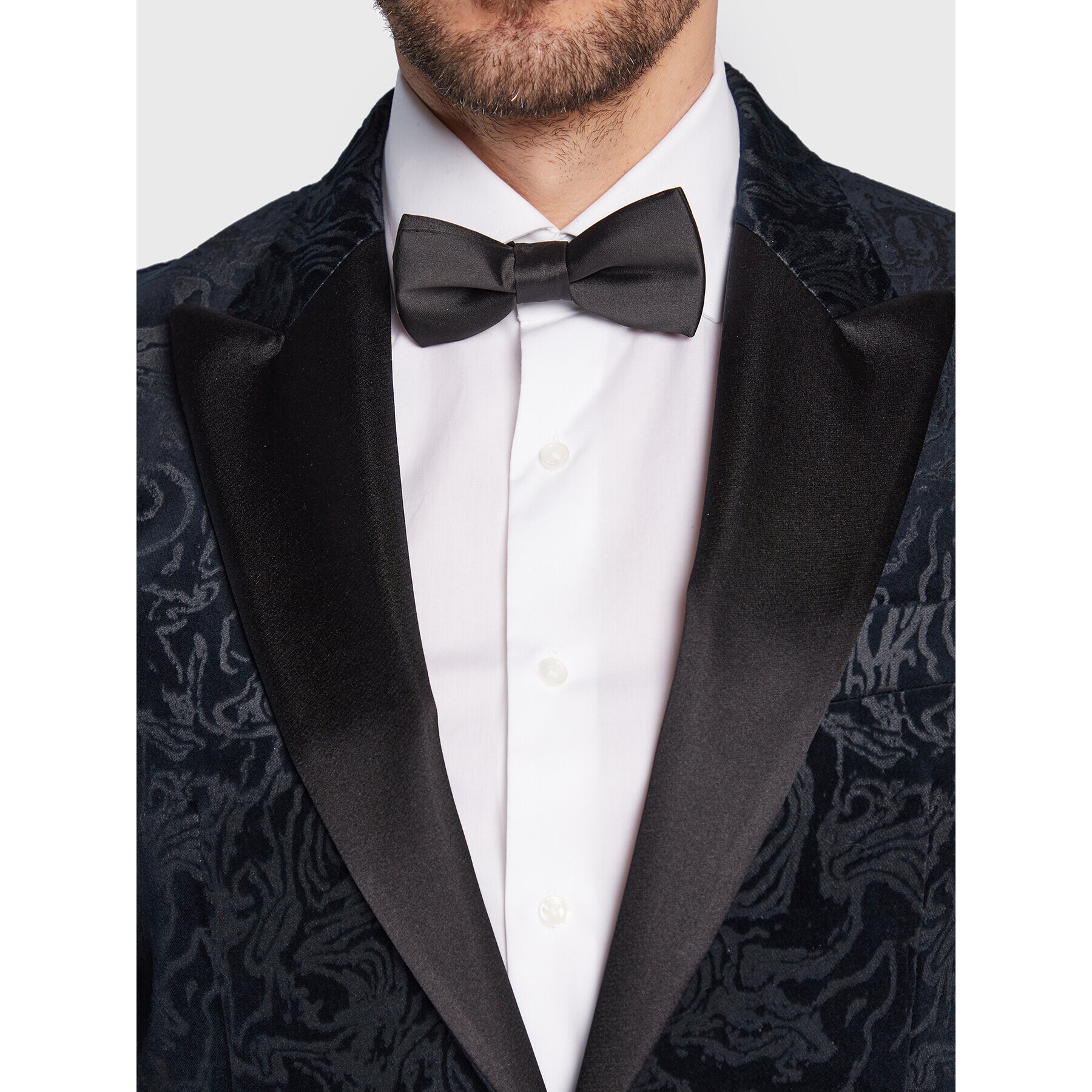 Boss Сако H-Hutson-Tux-231 50485695 Тъмносин Slim Fit - Pepit.bg