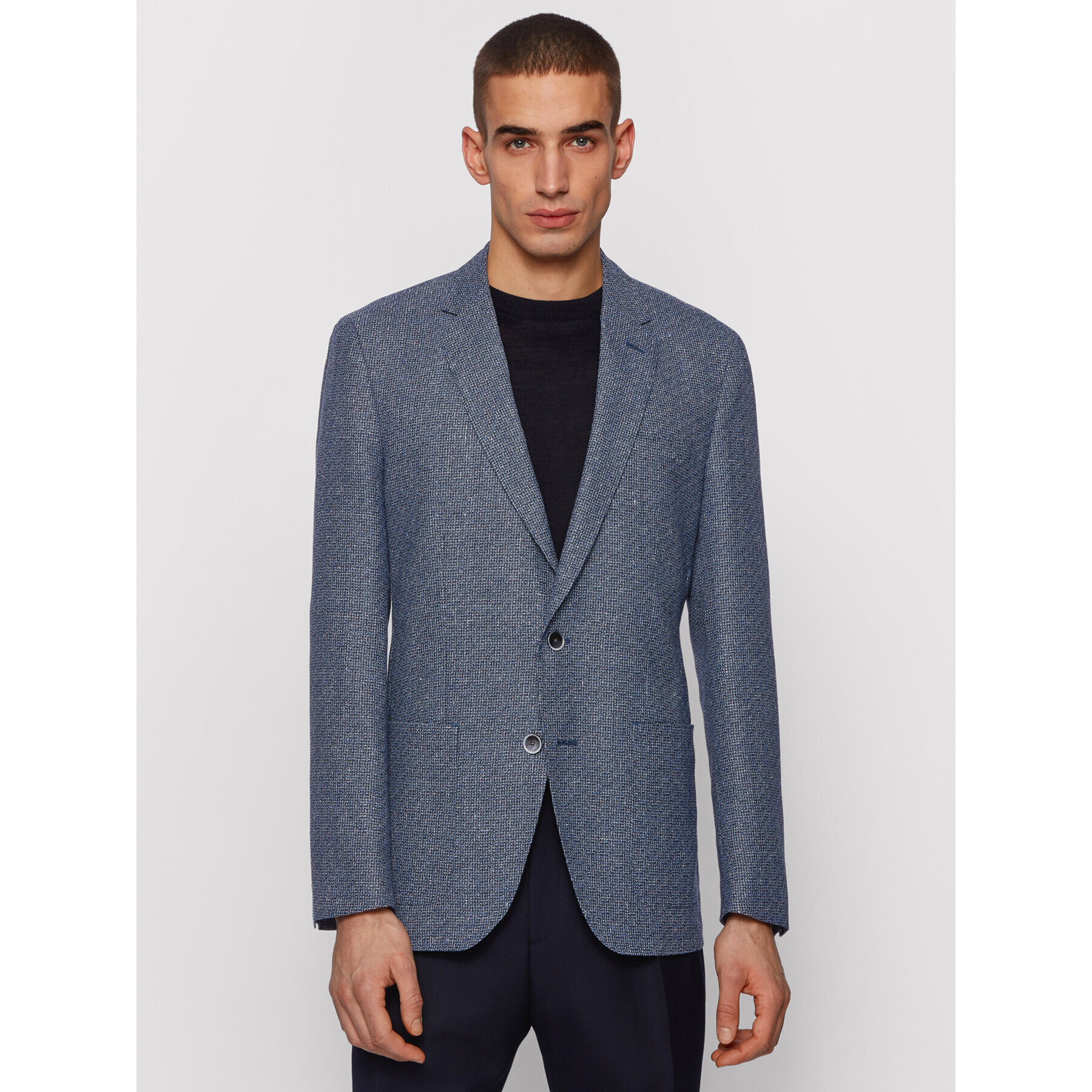 Boss Сако Haylon 50454406 Тъмносин Slim Fit - Pepit.bg