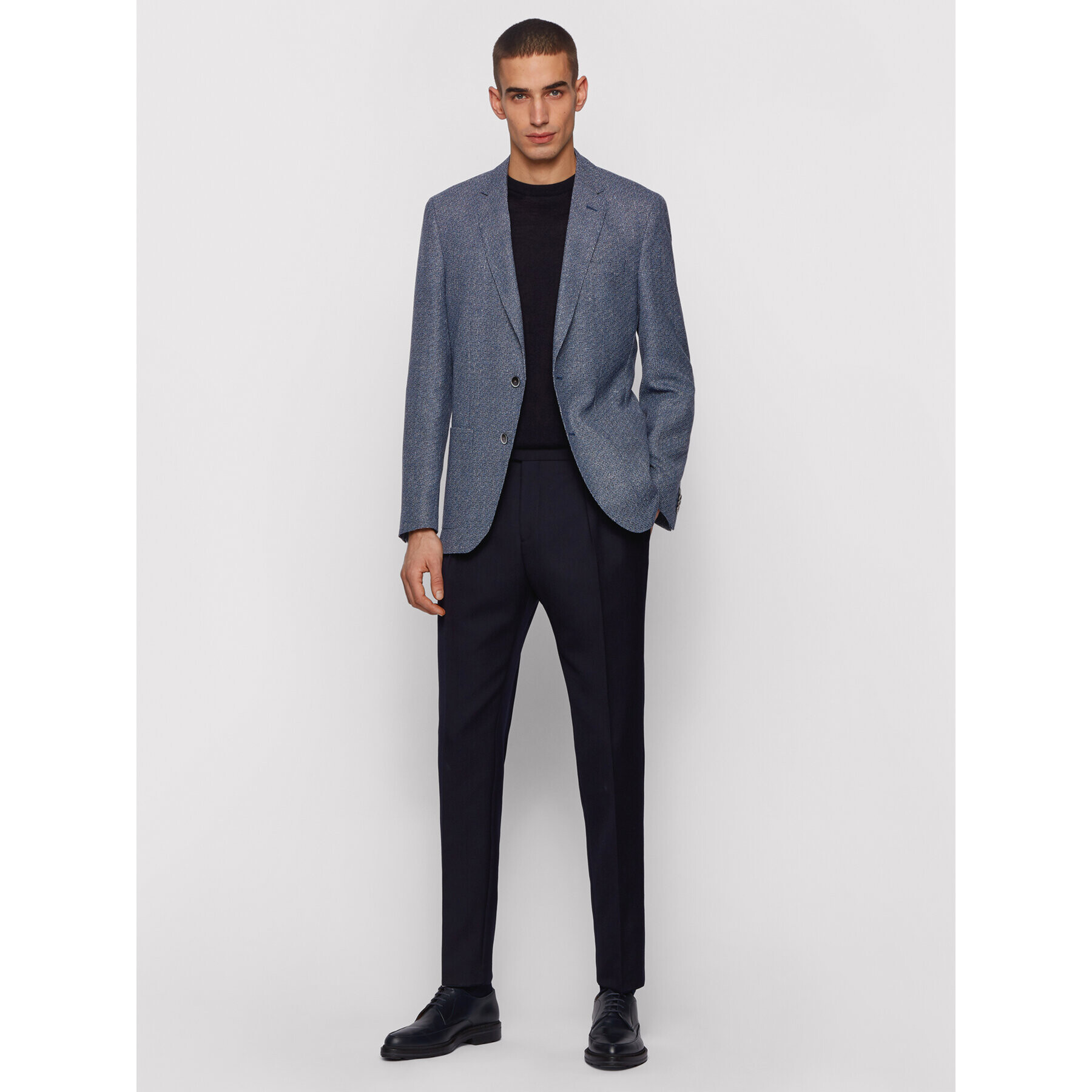 Boss Сако Haylon 50454406 Тъмносин Slim Fit - Pepit.bg