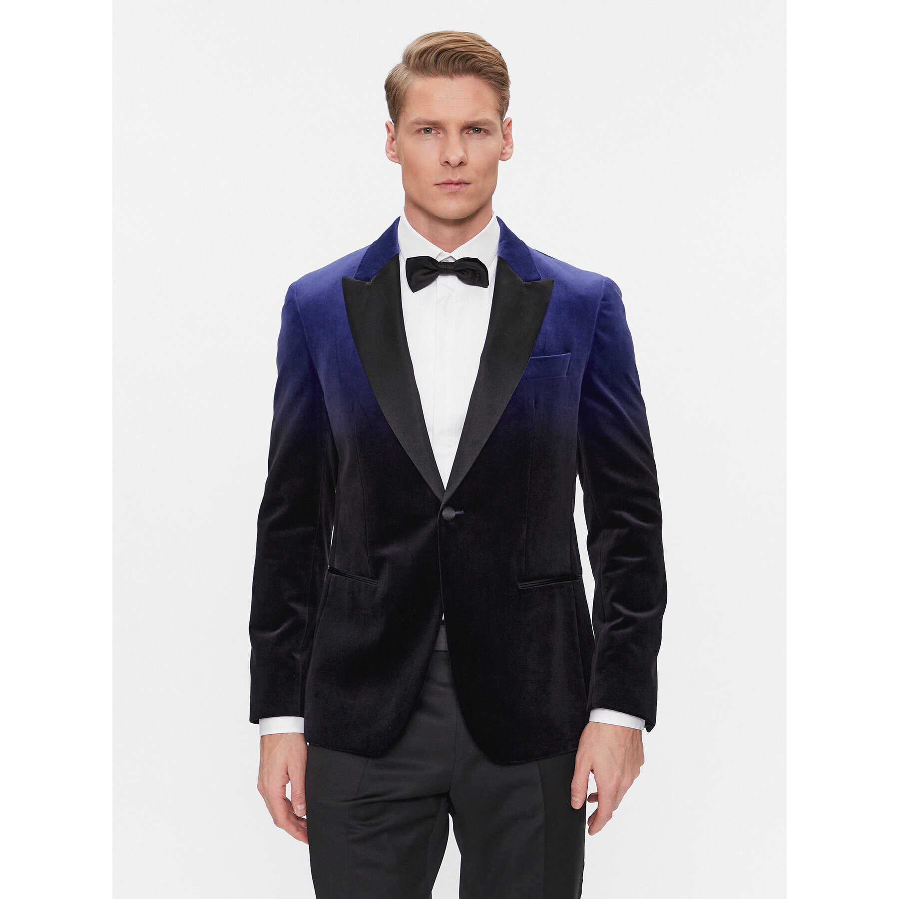Boss Сако Hutson 50502673 Тъмносин Slim Fit - Pepit.bg
