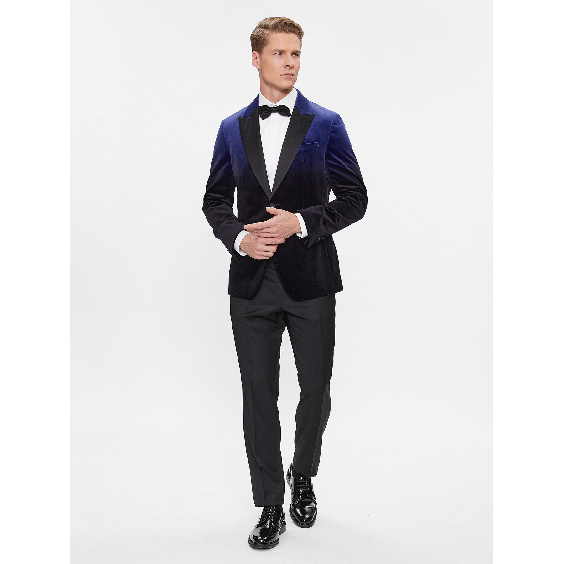 Boss Сако Hutson 50502673 Тъмносин Slim Fit - Pepit.bg
