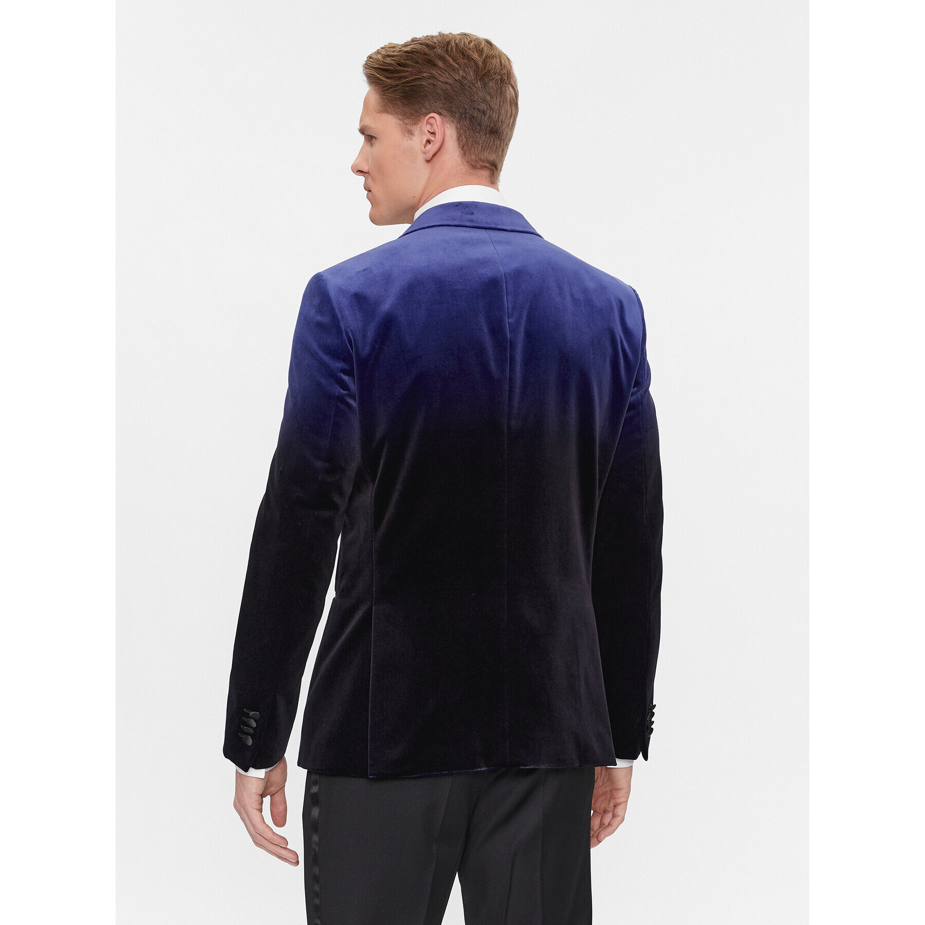 Boss Сако Hutson 50502673 Тъмносин Slim Fit - Pepit.bg