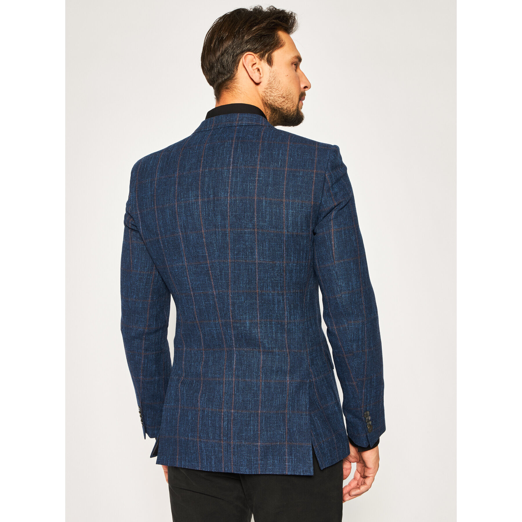 Boss Сако Hutsons4 50426995 Тъмносин Slim Fit - Pepit.bg